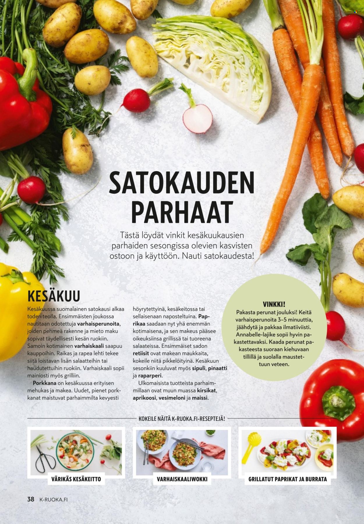 K-citymarket tarjouslehti  - 11.06.2025 - 26.08.2025. Sivu 38