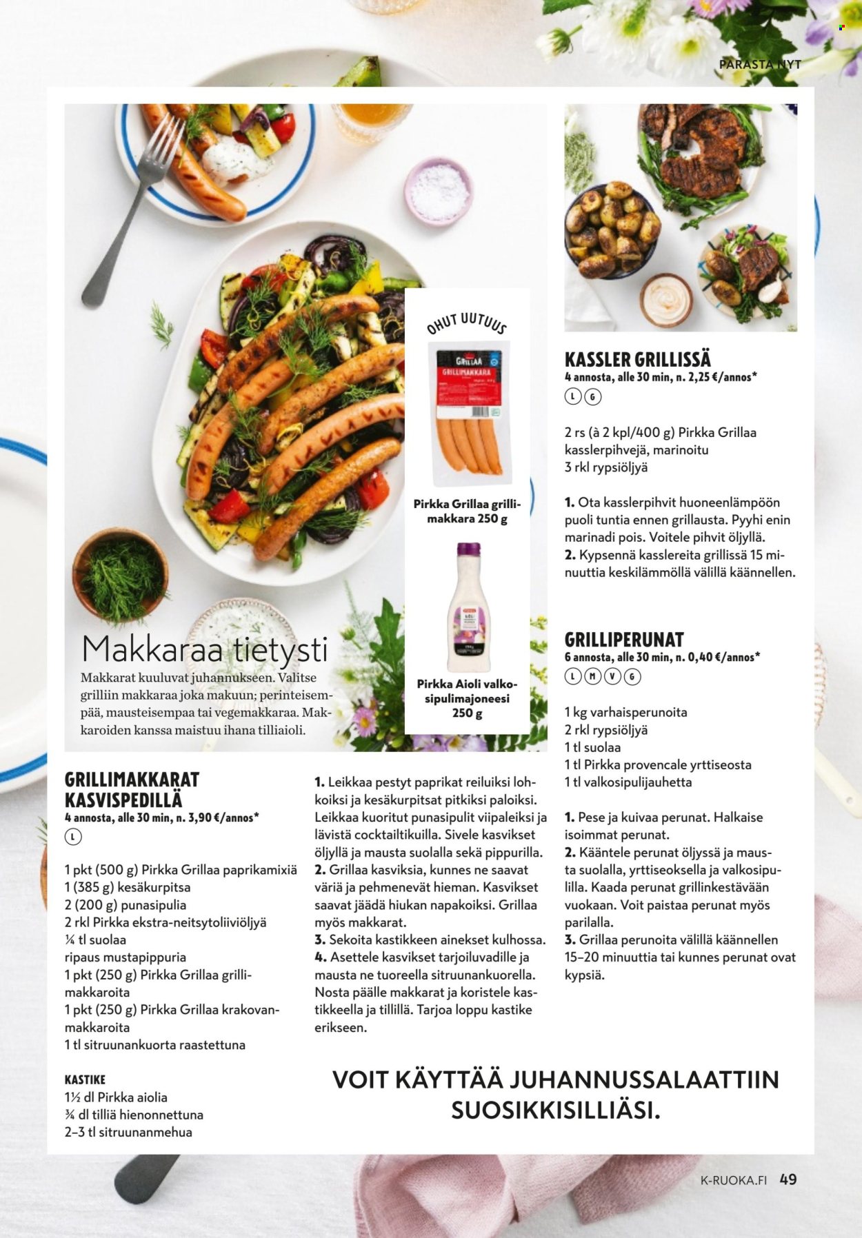 K-citymarket tarjouslehti  - 11.06.2025 - 26.08.2025. Sivu 49
