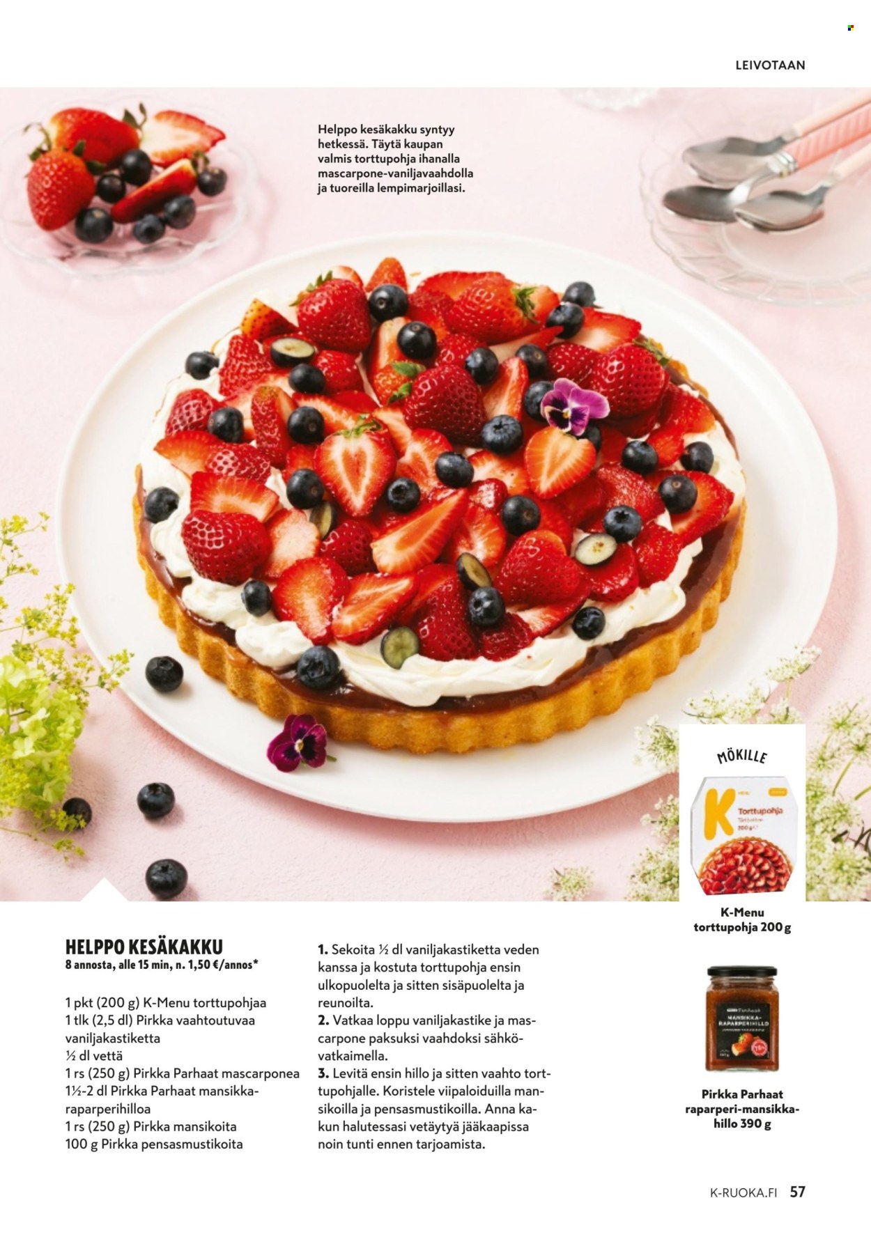 K-citymarket tarjouslehti  - 11.06.2025 - 26.08.2025. Sivu 57