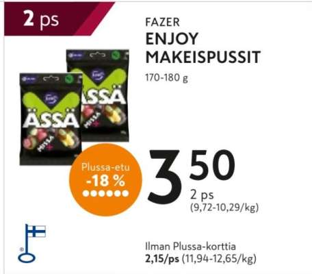 Fazer ENJOY MAKEISPUSSIT