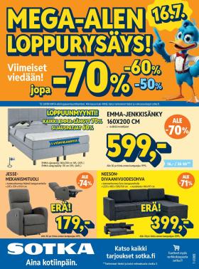 Sotka - Mega-alen loppurysäys!