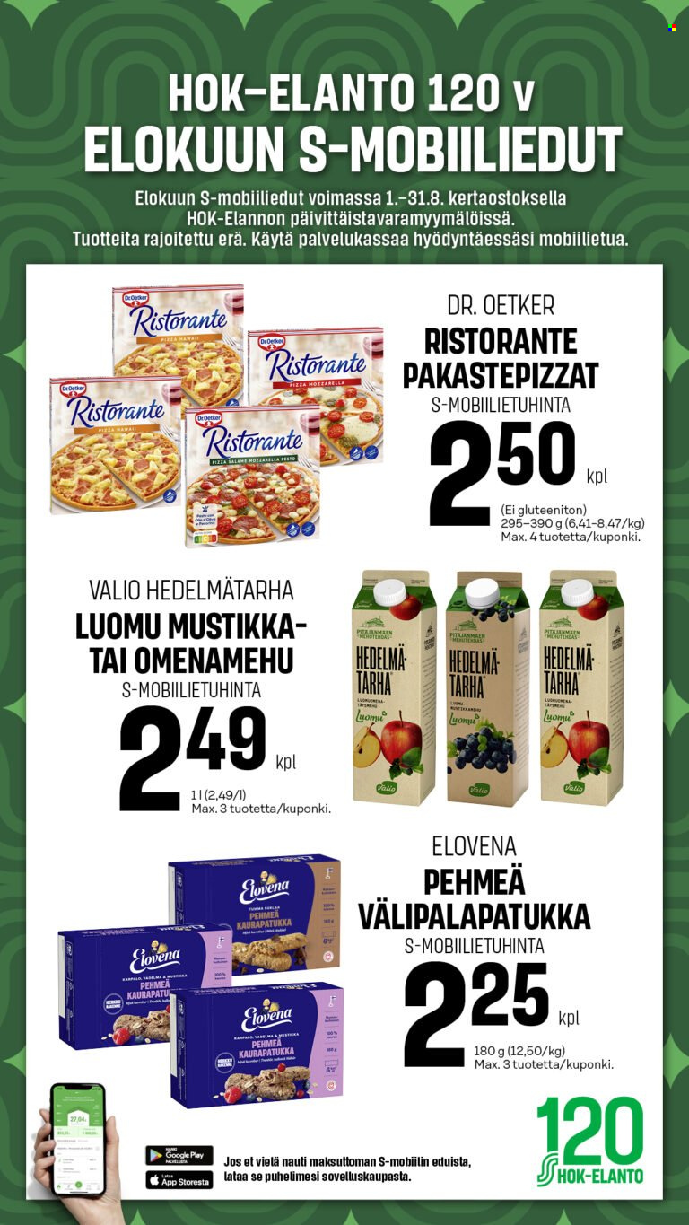 S-market tarjouslehti  - 01.08.2025 - 31.08.2025. Sivu 1
