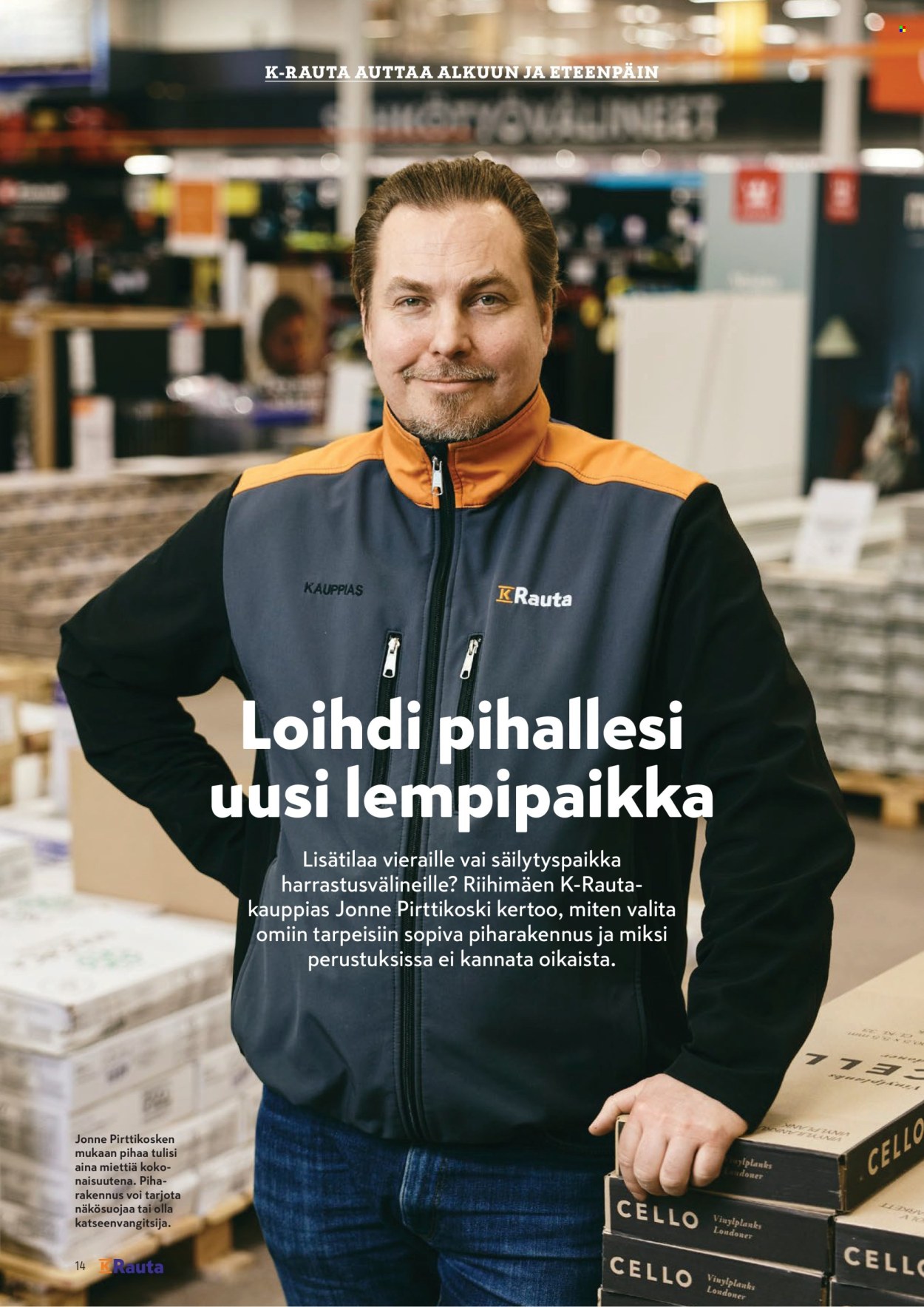 K-Rauta tarjouslehti . Sivu 14