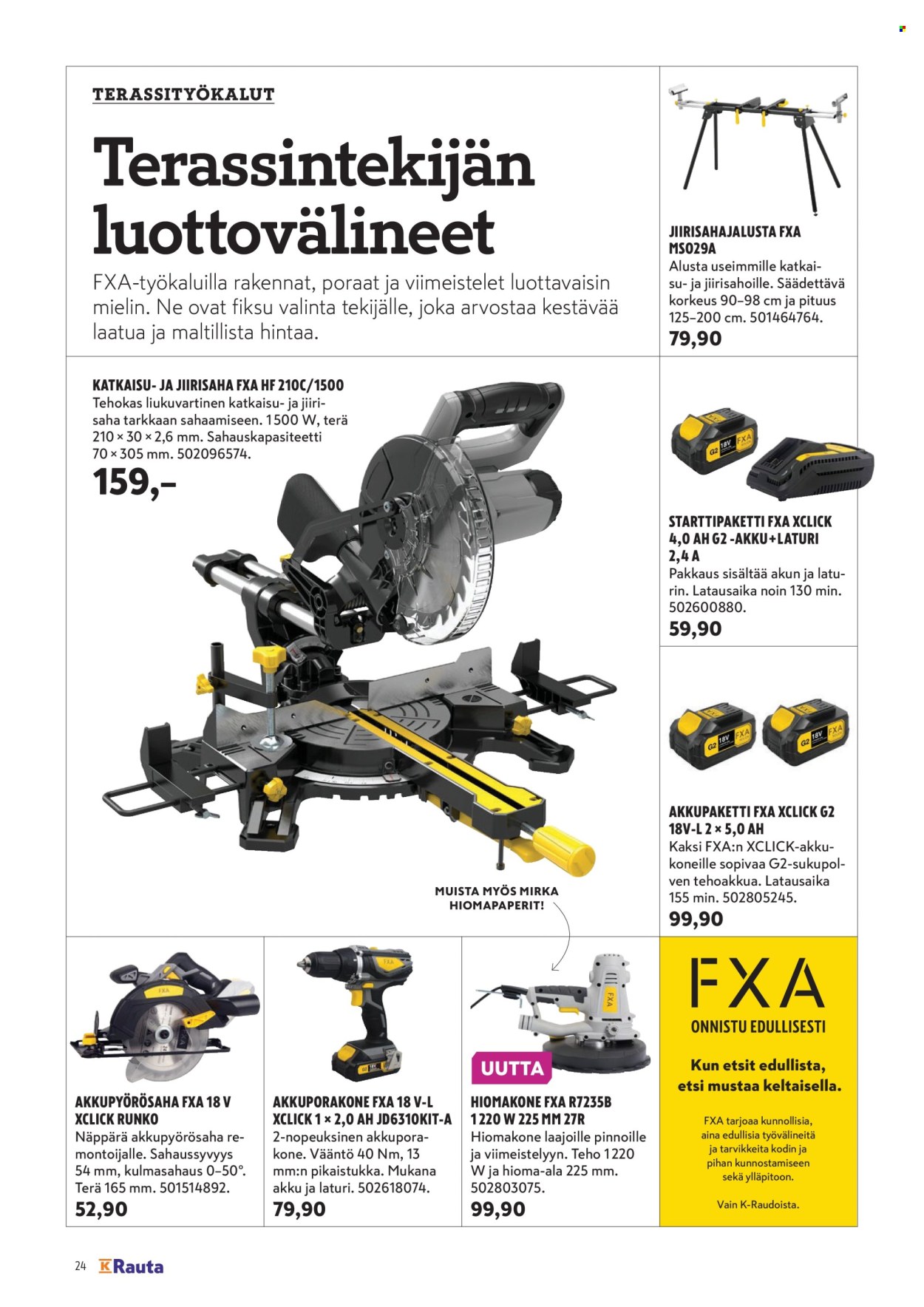 K-Rauta tarjouslehti . Sivu 24