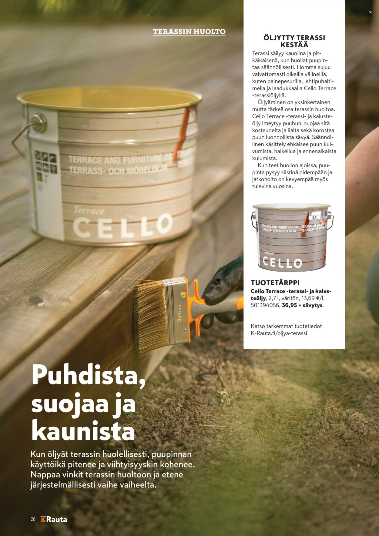 K-Rauta tarjouslehti . Sivu 28
