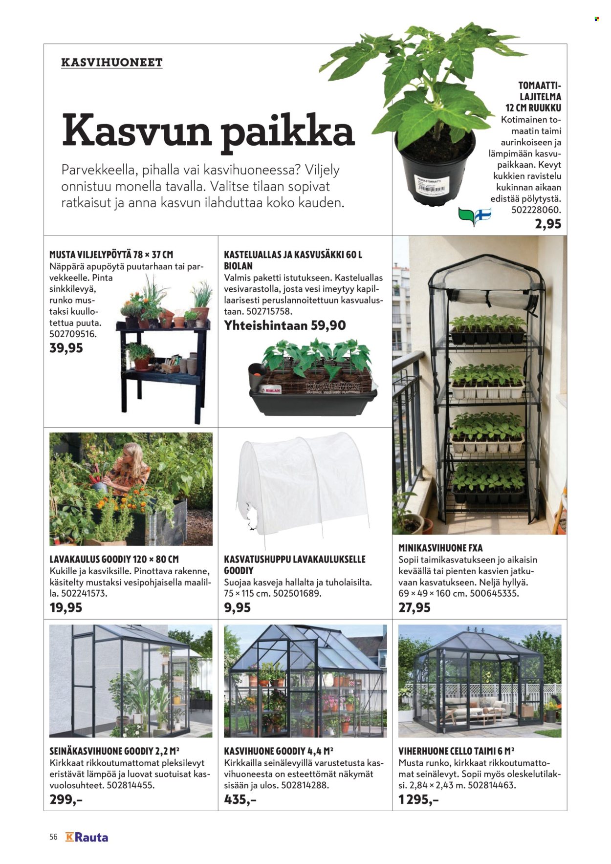 K-Rauta tarjouslehti . Sivu 56