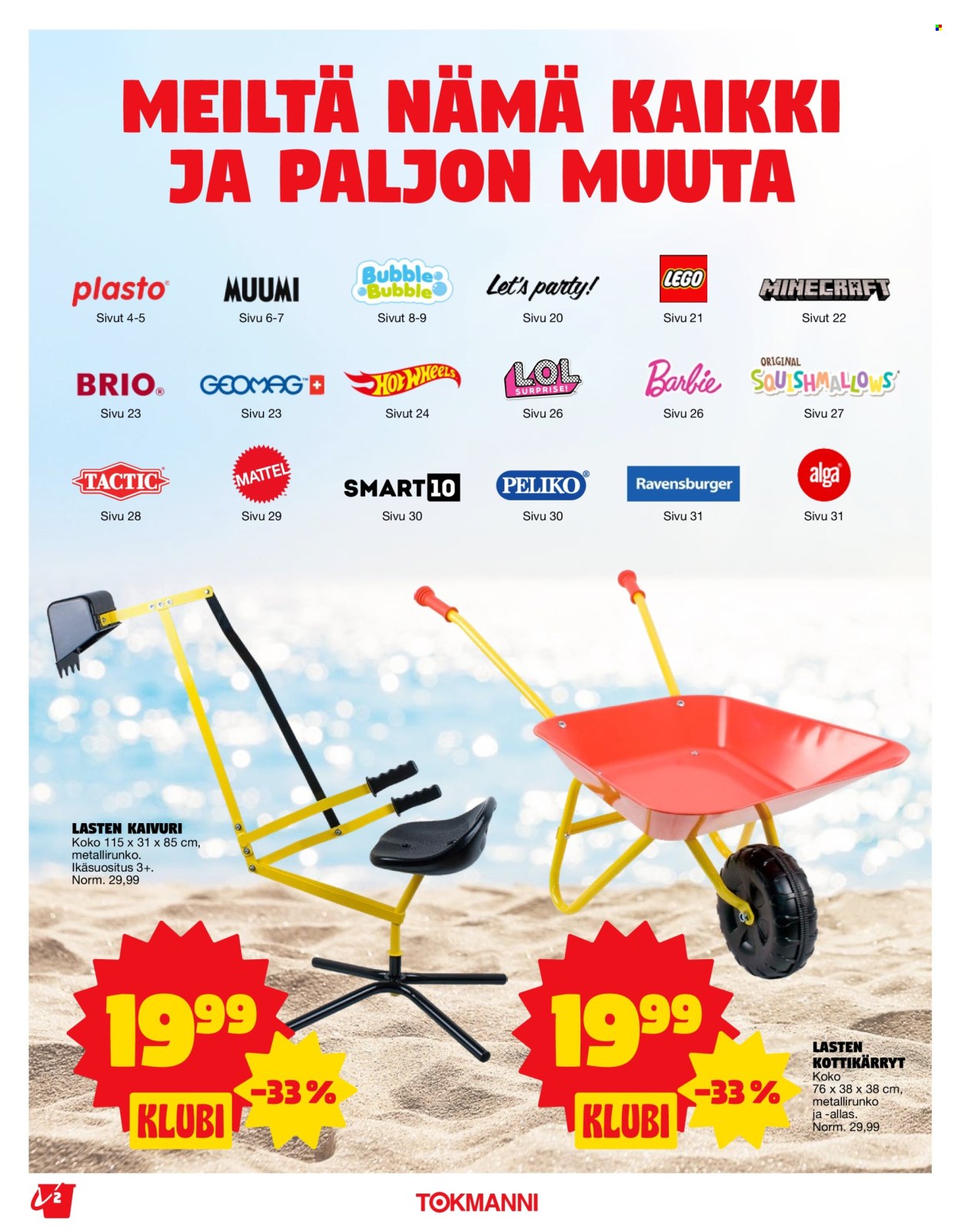 Tokmanni tarjouslehti  - 27.04.2026 - 02.08.2026. Sivu 2