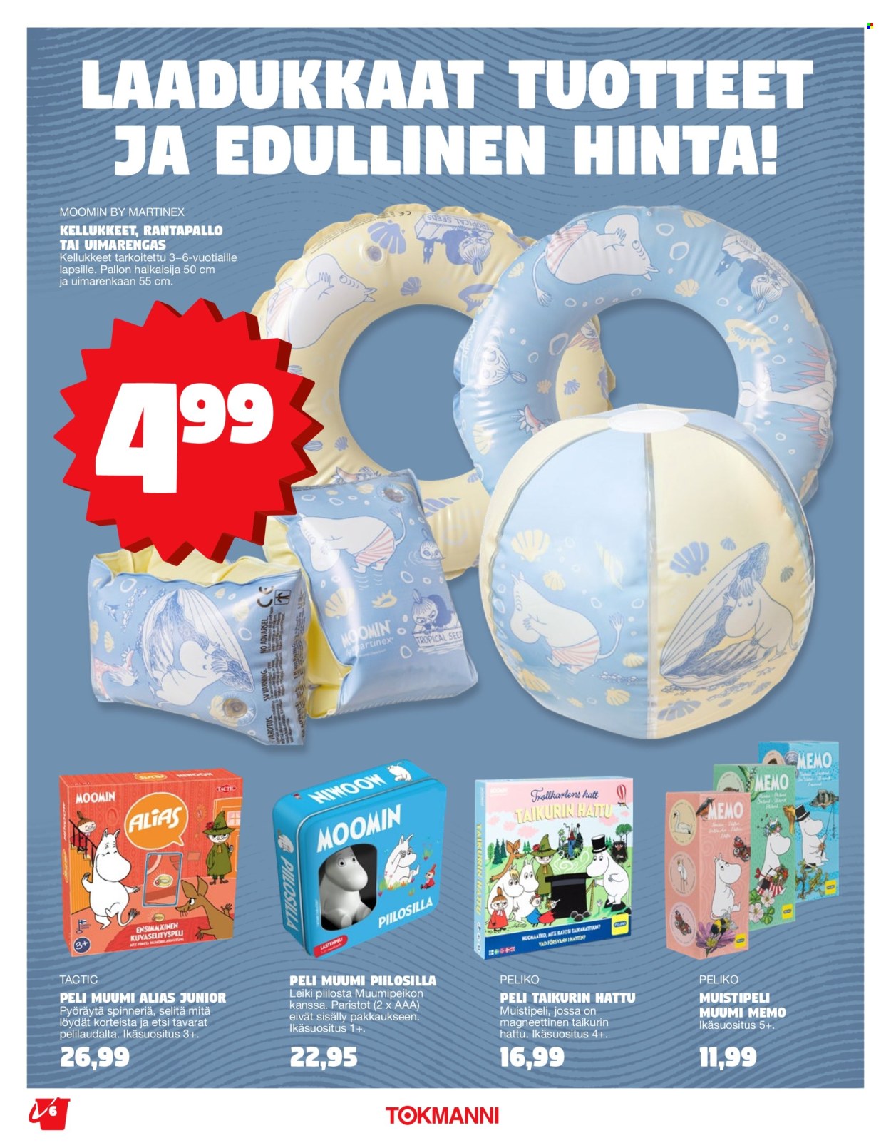 Tokmanni tarjouslehti  - 27.04.2026 - 02.08.2026. Sivu 6