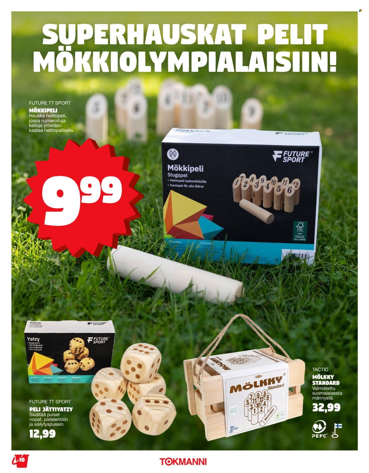 Tokmanni tarjouslehti  - 27.04.2026 - 02.08.2026. Sivu 10