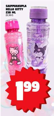 Saippuakupla Hello Kitty