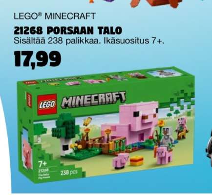 LEGO® MINECRAFT 21268 PORSAAN TALO