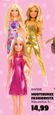 BARBIE MUOTINUKKE FASHIONISTA