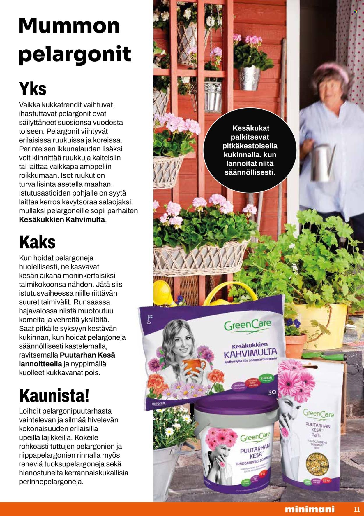 Minimani tarjouslehti . Sivu 11