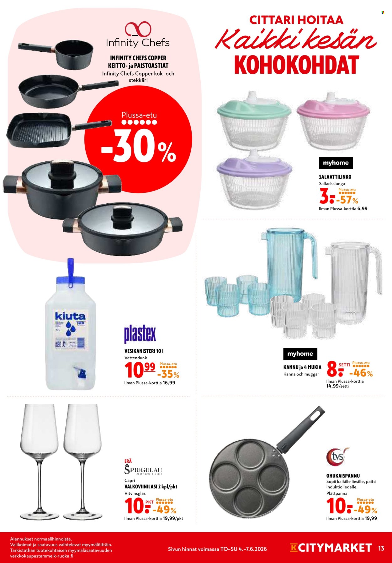 K-citymarket tarjouslehti  - 04.06.2026 - 07.06.2026. Sivu 13