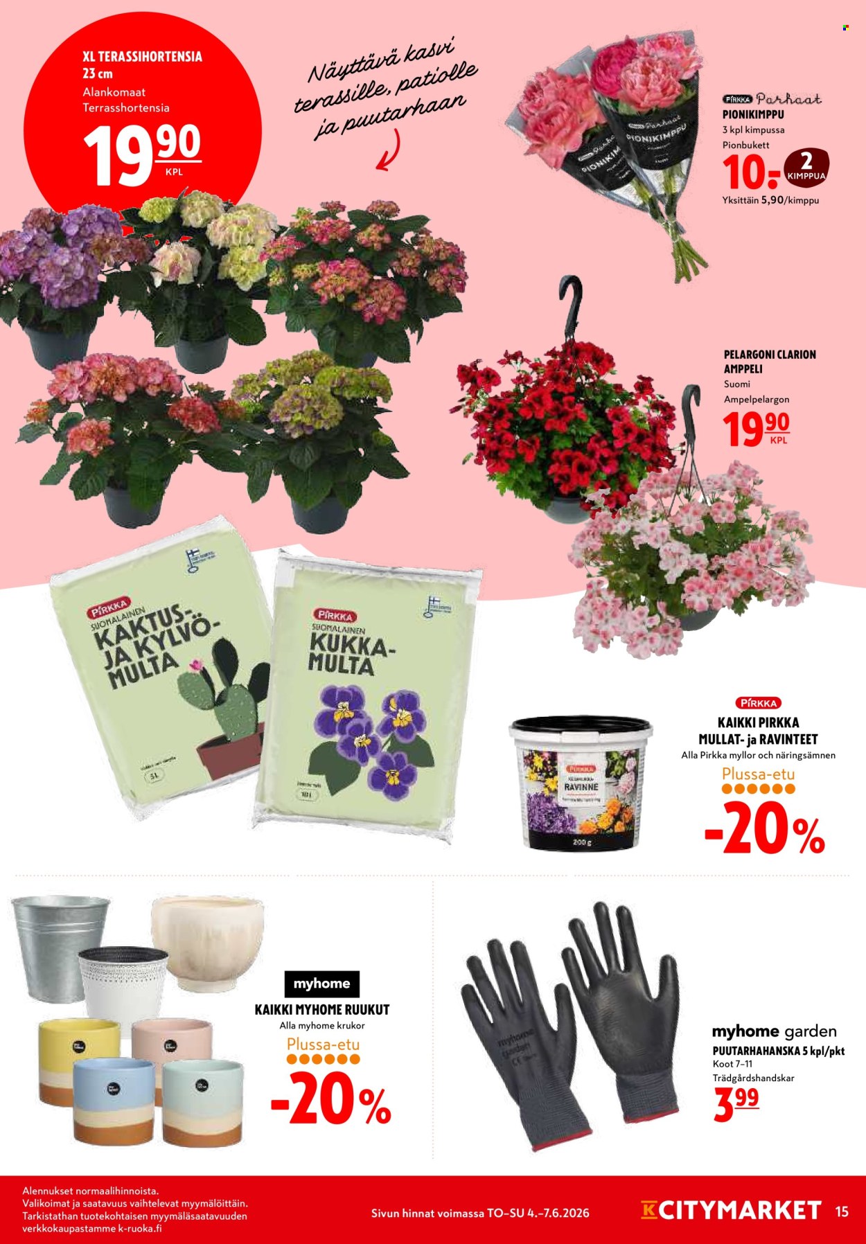 K-citymarket tarjouslehti  - 04.06.2026 - 07.06.2026. Sivu 15