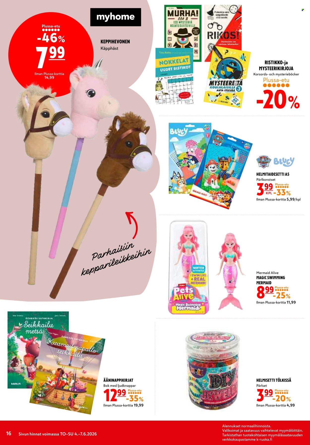 K-citymarket tarjouslehti  - 04.06.2026 - 07.06.2026. Sivu 16