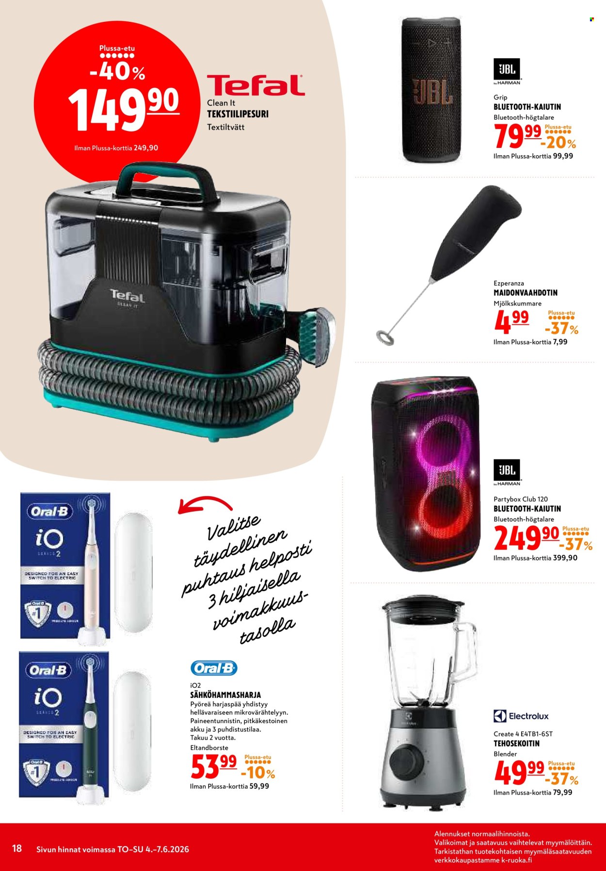 K-citymarket tarjouslehti  - 04.06.2026 - 07.06.2026. Sivu 18