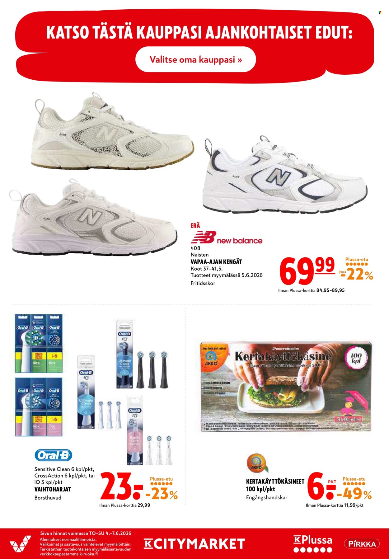 K-citymarket tarjouslehti  - 04.06.2026 - 07.06.2026. Sivu 20