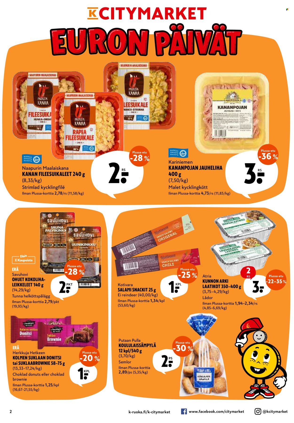 K-citymarket tarjouslehti  - 08.06.2026 - 10.06.2026. Sivu 2