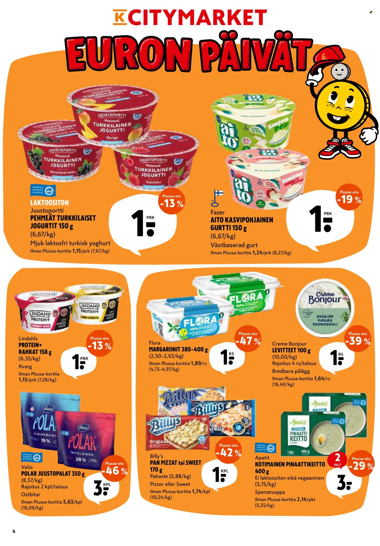 K-citymarket tarjouslehti  - 08.06.2026 - 10.06.2026. Sivu 4