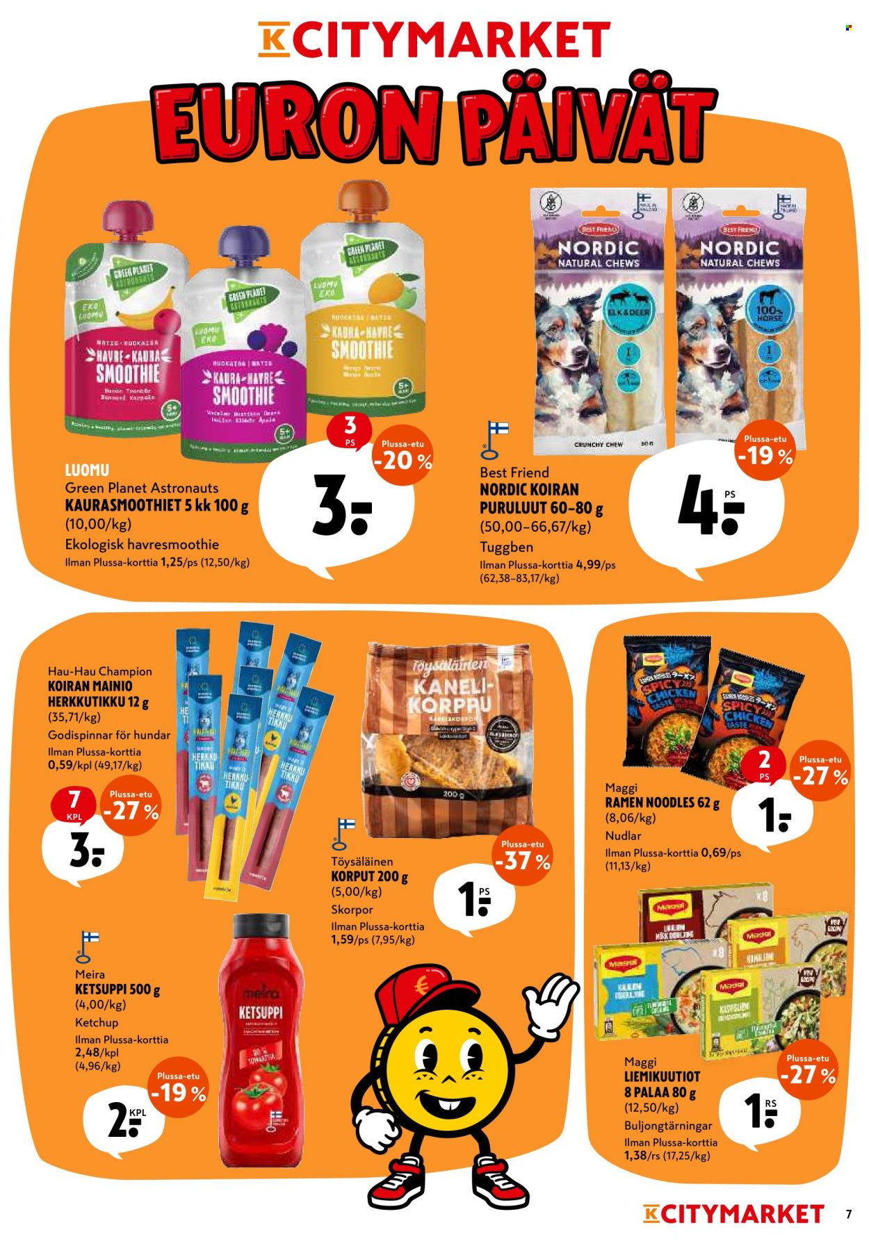K-citymarket tarjouslehti  - 08.06.2026 - 10.06.2026. Sivu 7