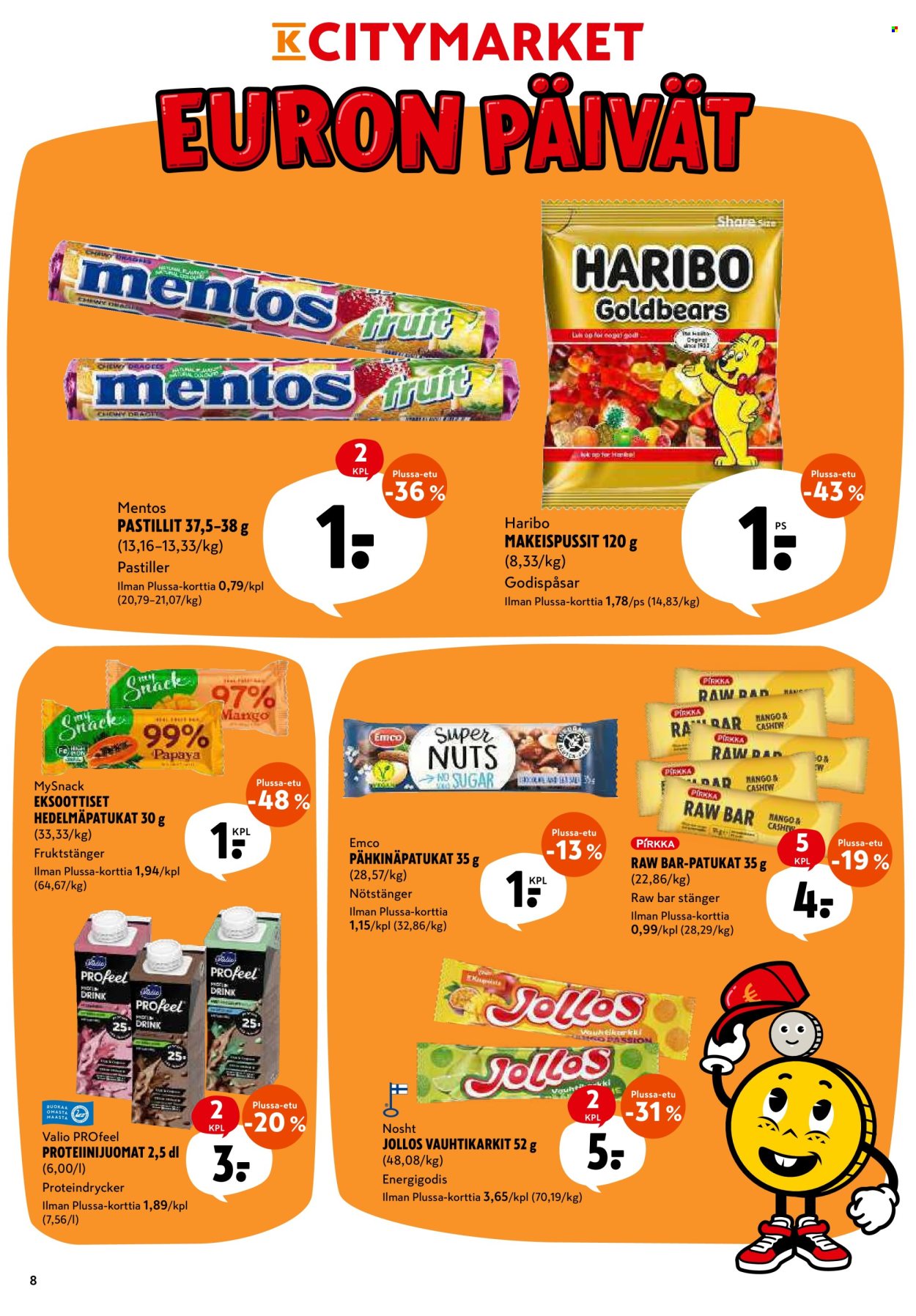 K-citymarket tarjouslehti  - 08.06.2026 - 10.06.2026. Sivu 8