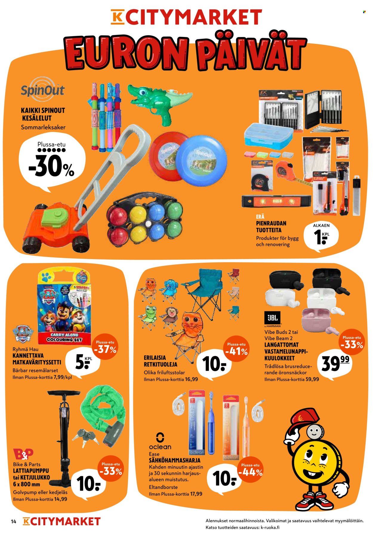 K-citymarket tarjouslehti  - 08.06.2026 - 10.06.2026. Sivu 14