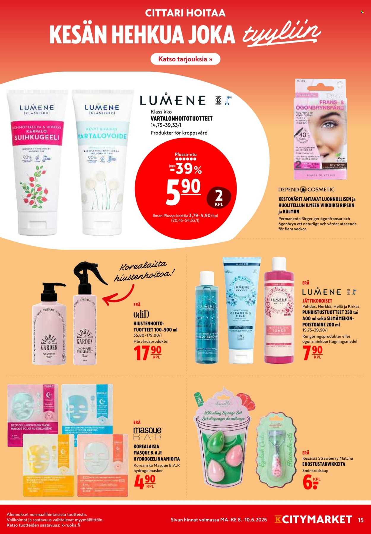 K-citymarket tarjouslehti  - 08.06.2026 - 10.06.2026. Sivu 15