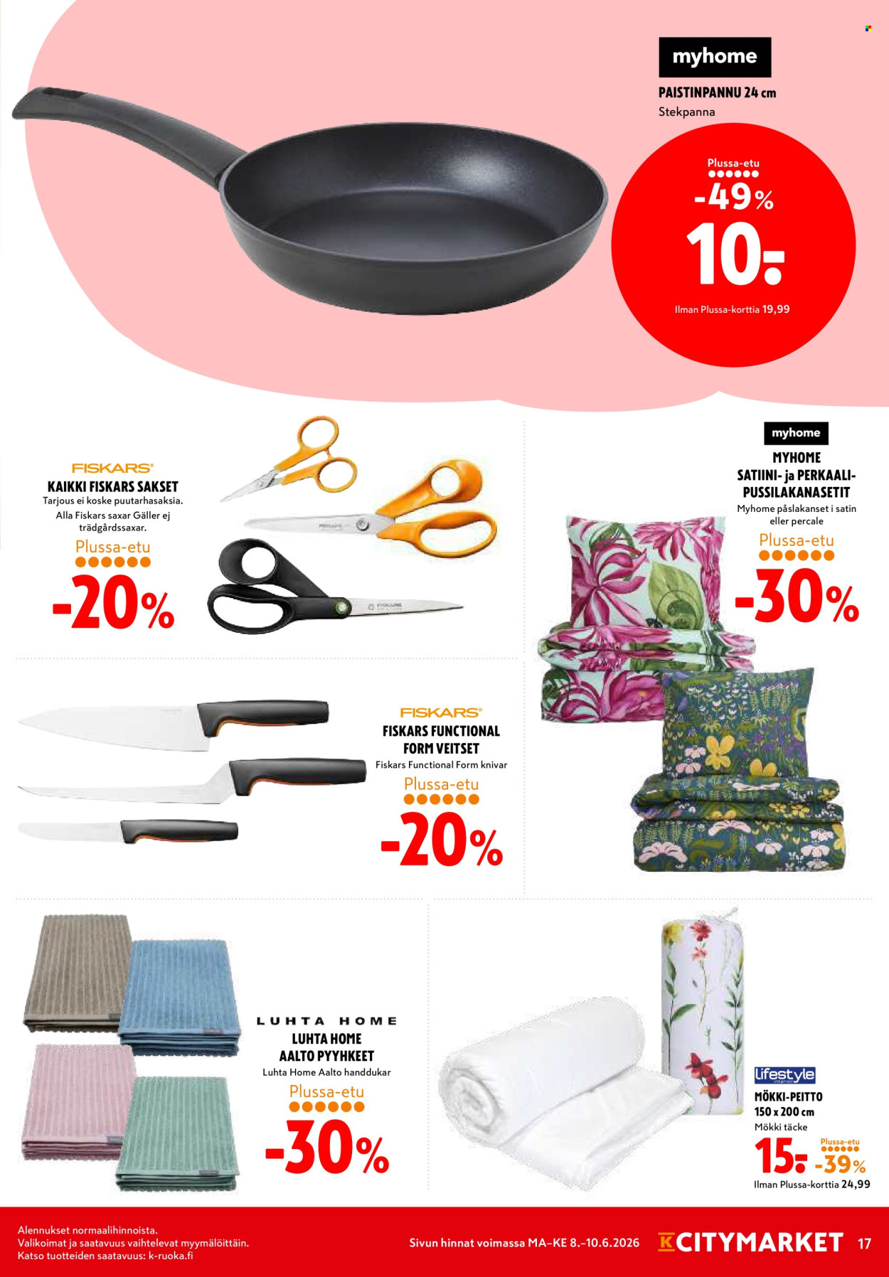 K-citymarket tarjouslehti  - 08.06.2026 - 10.06.2026. Sivu 17