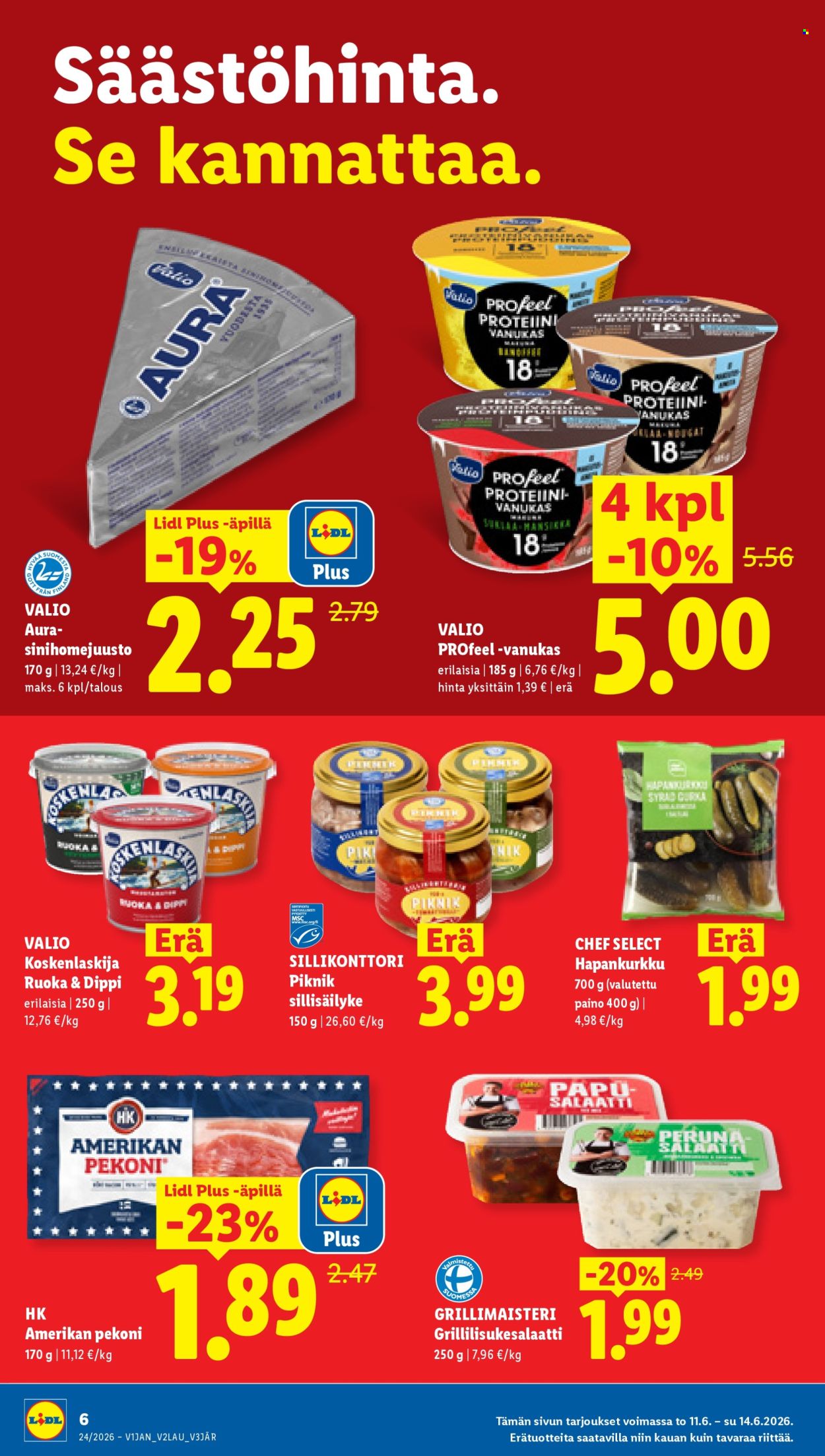 Lidl tarjouslehti  - 11.06.2026 - 16.06.2026. Sivu 6