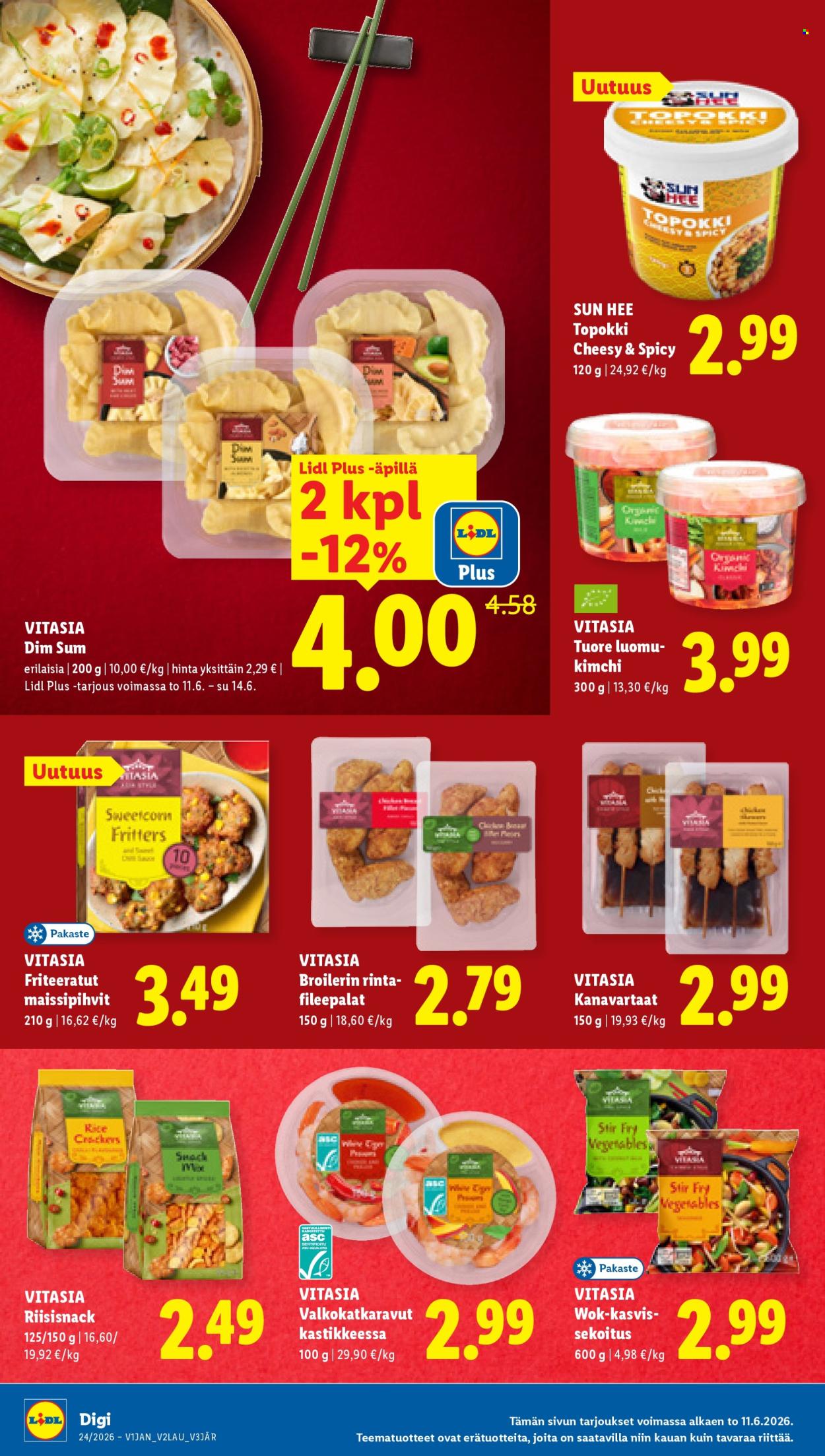 Lidl tarjouslehti  - 11.06.2026 - 16.06.2026. Sivu 10