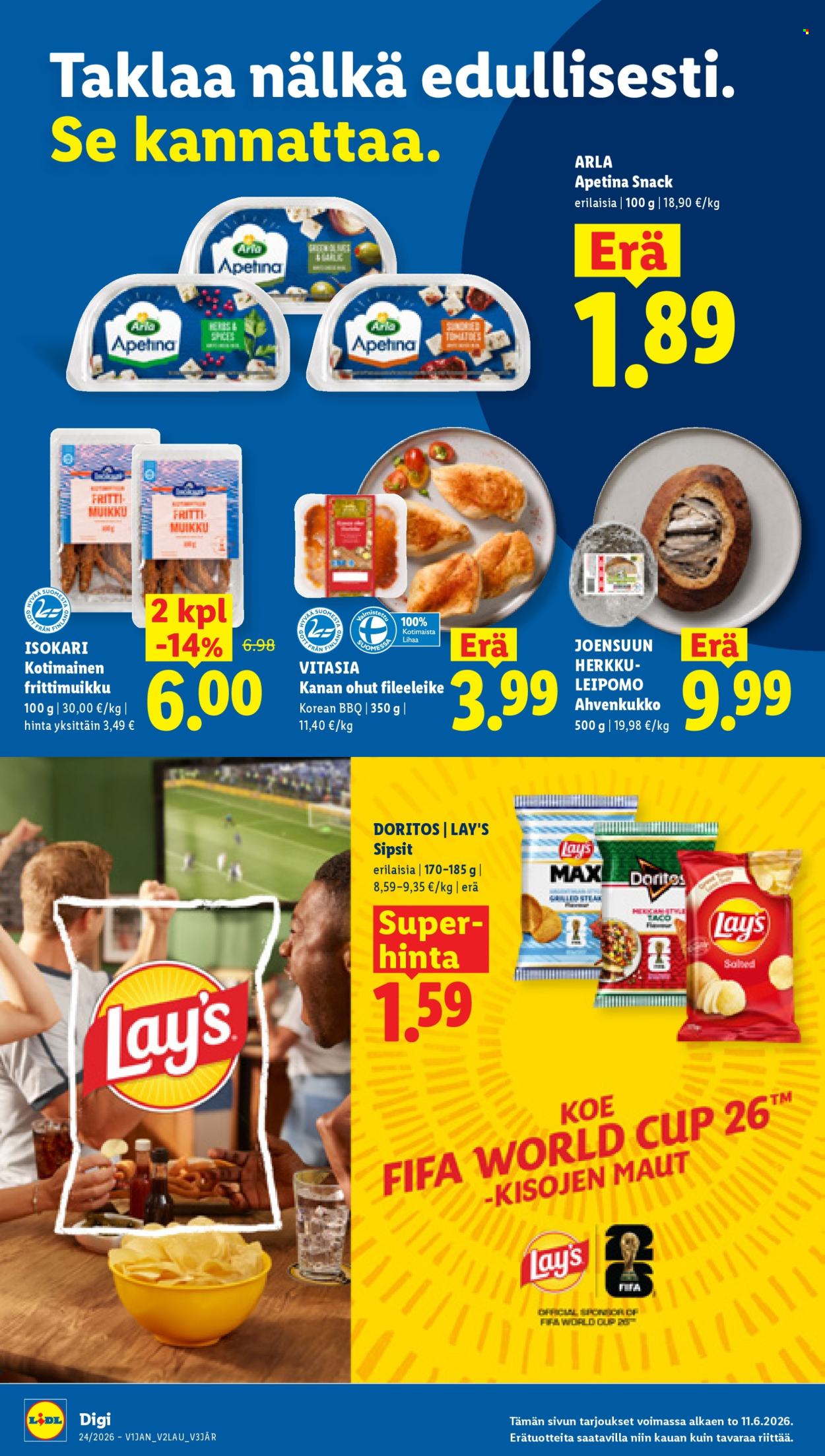 Lidl tarjouslehti  - 11.06.2026 - 16.06.2026. Sivu 12