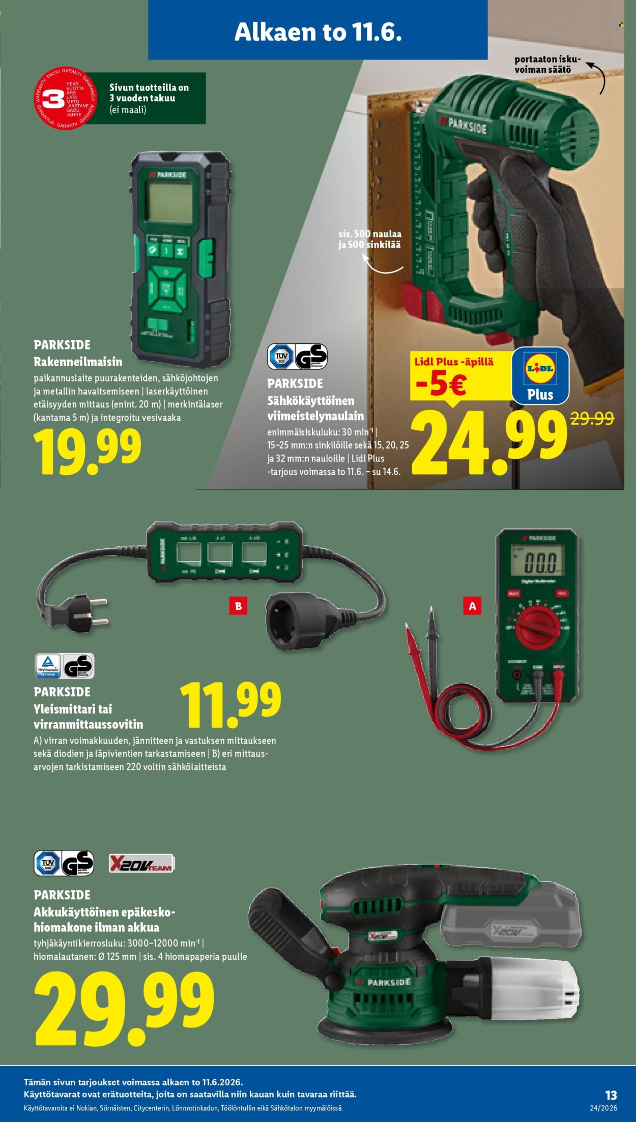 Lidl tarjouslehti  - 11.06.2026 - 16.06.2026. Sivu 17