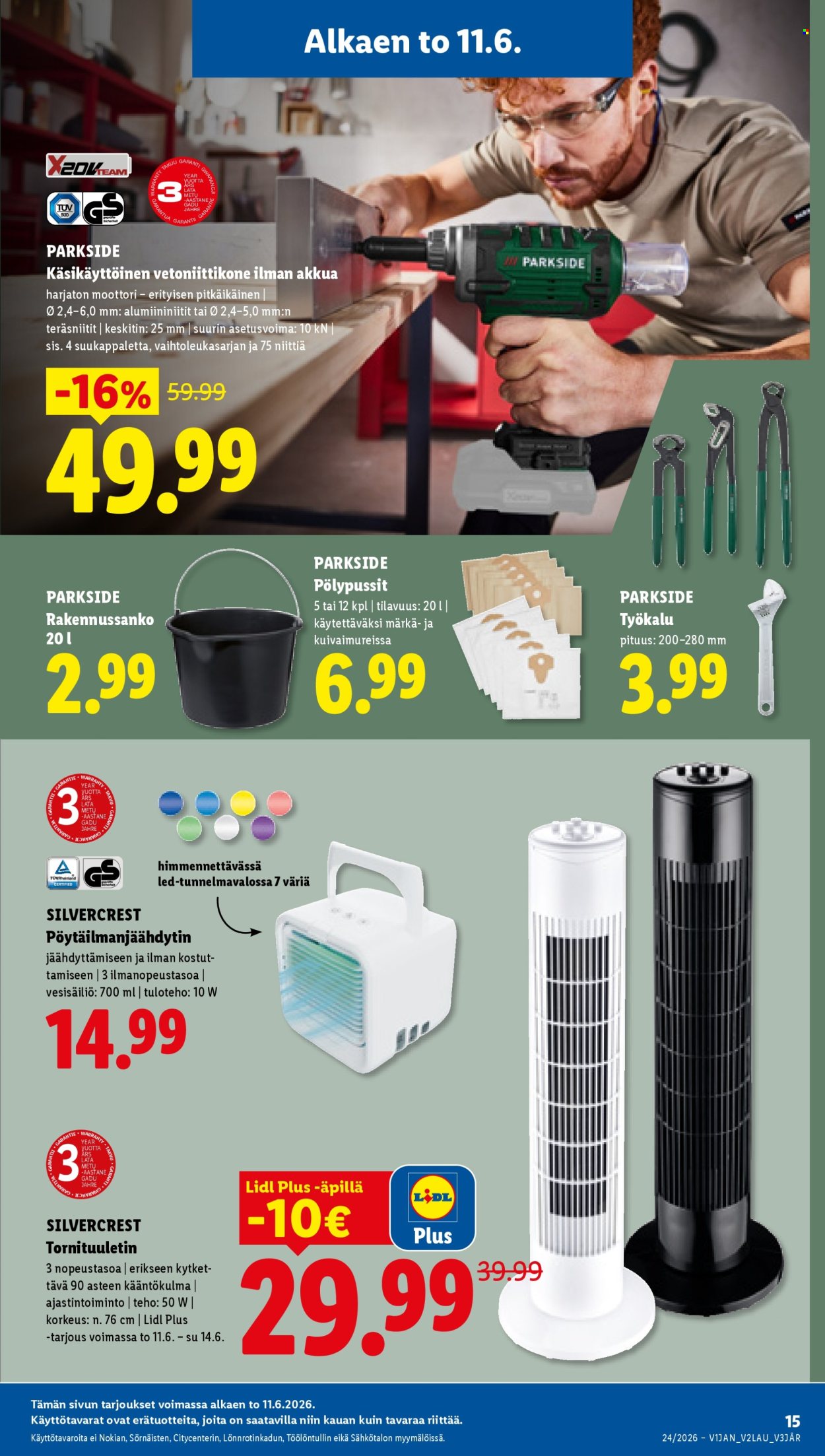 Lidl tarjouslehti  - 11.06.2026 - 16.06.2026. Sivu 19