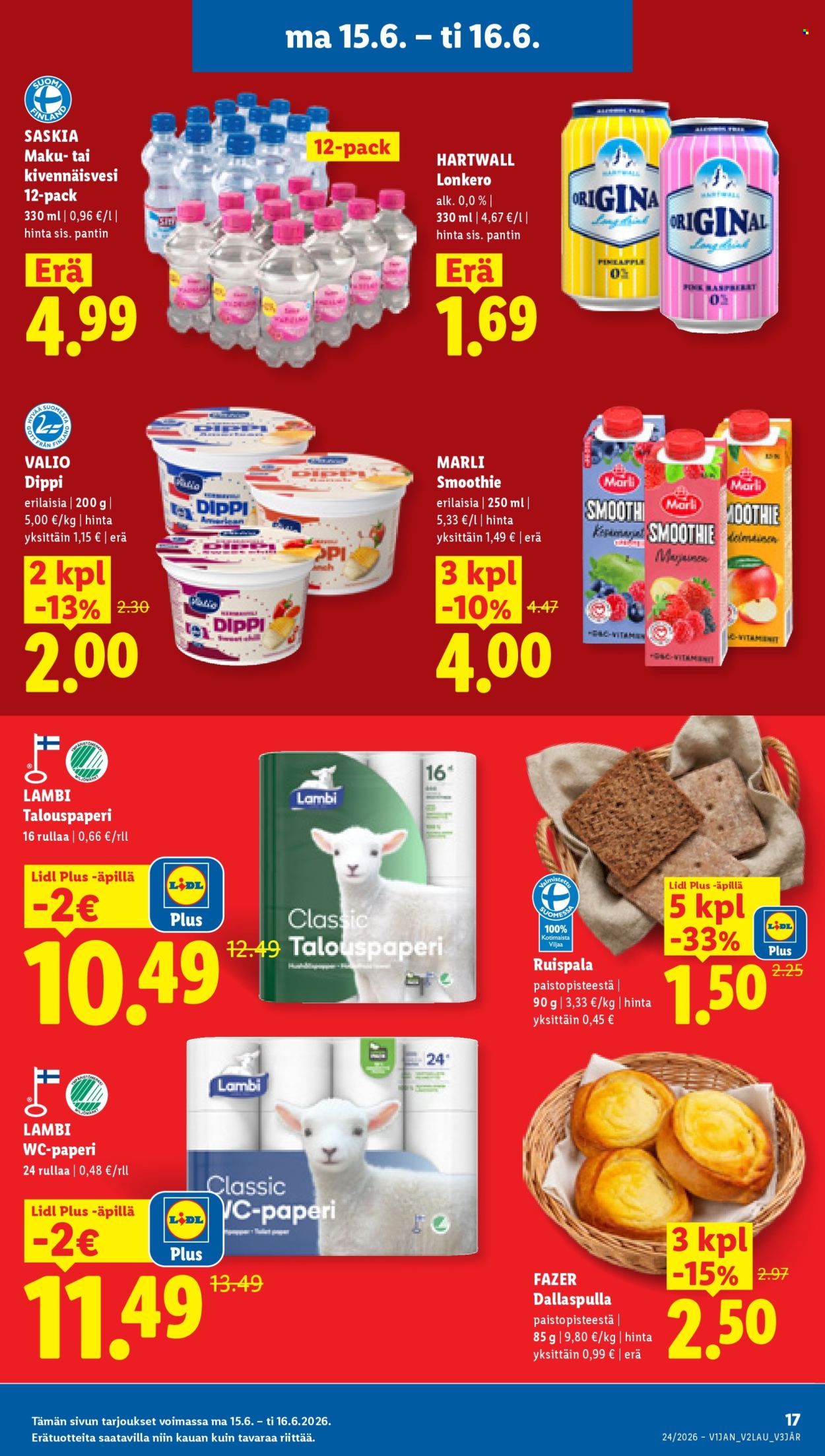 Lidl tarjouslehti  - 11.06.2026 - 16.06.2026. Sivu 25