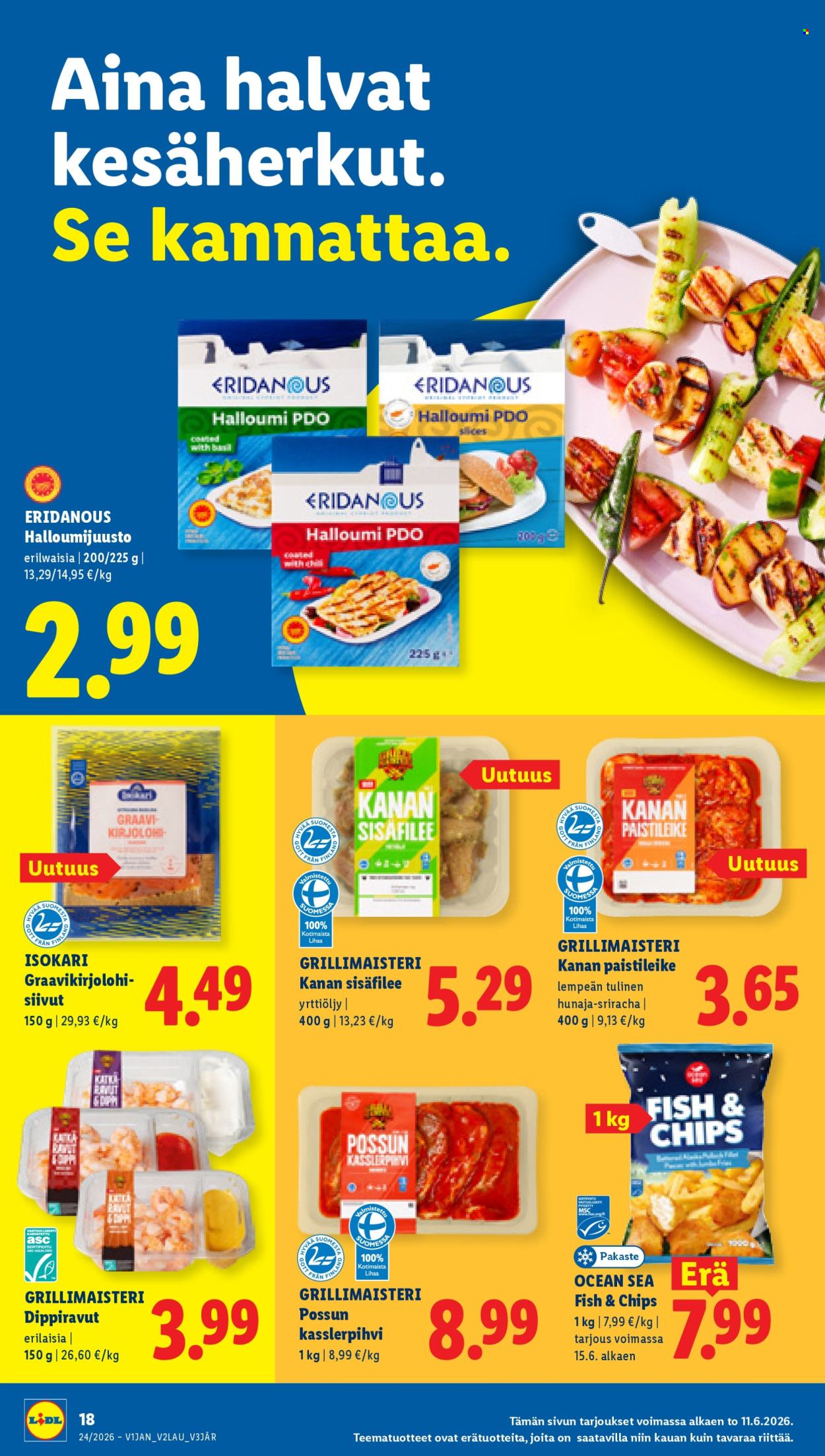 Lidl tarjouslehti  - 11.06.2026 - 16.06.2026. Sivu 26