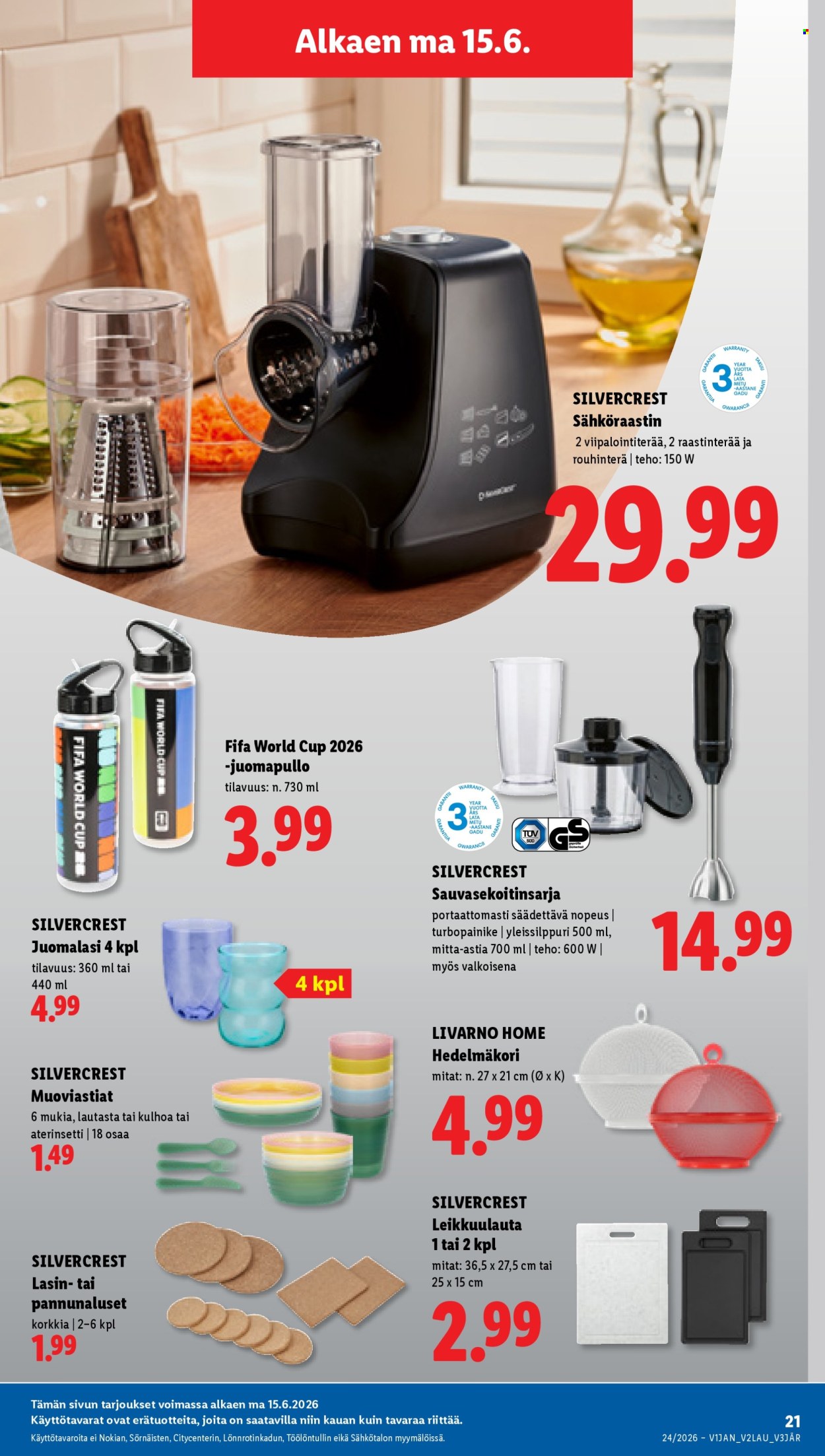 Lidl tarjouslehti  - 11.06.2026 - 16.06.2026. Sivu 29