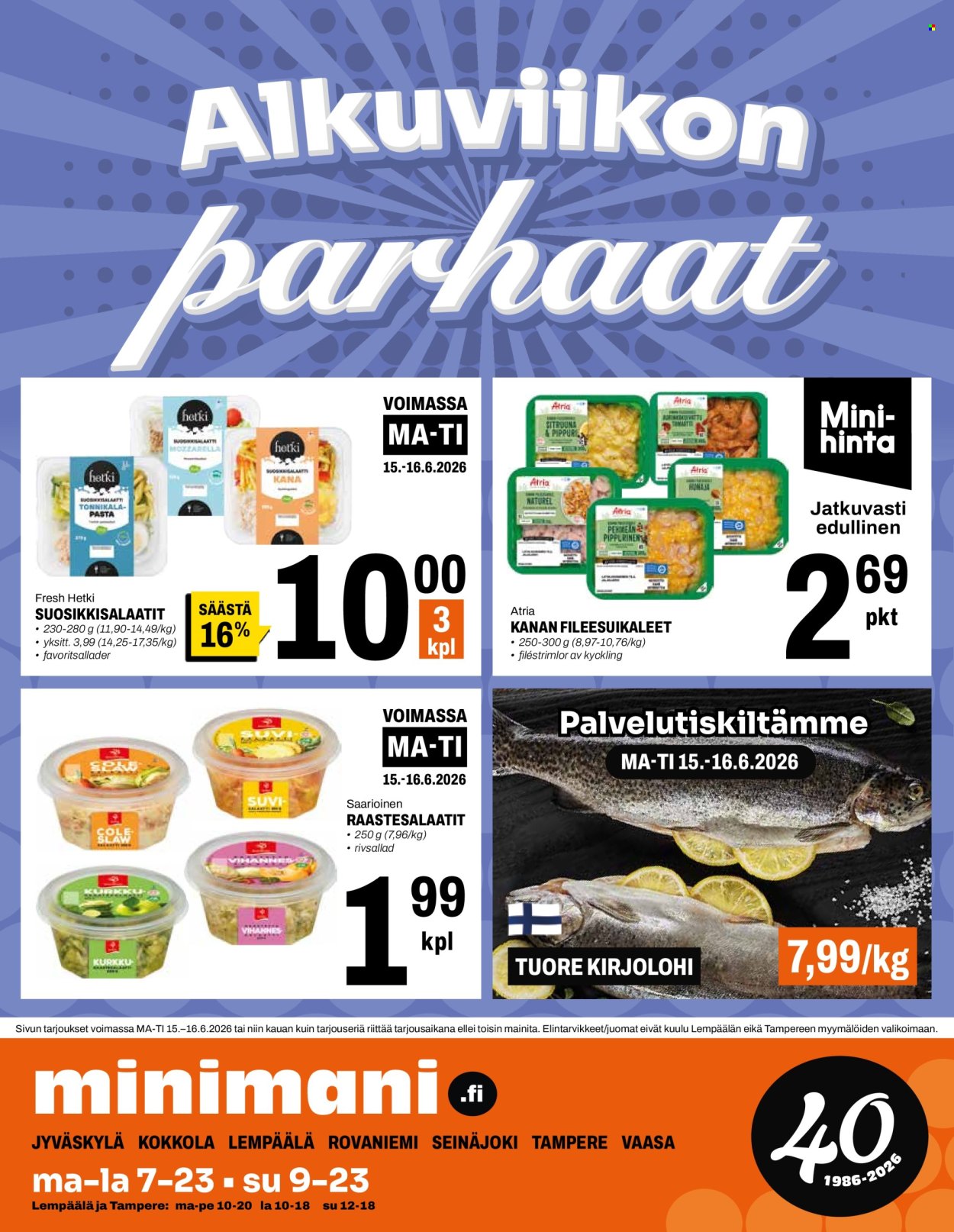 Minimani tarjouslehti  - 10.06.2026 - 14.06.2026. Sivu 12