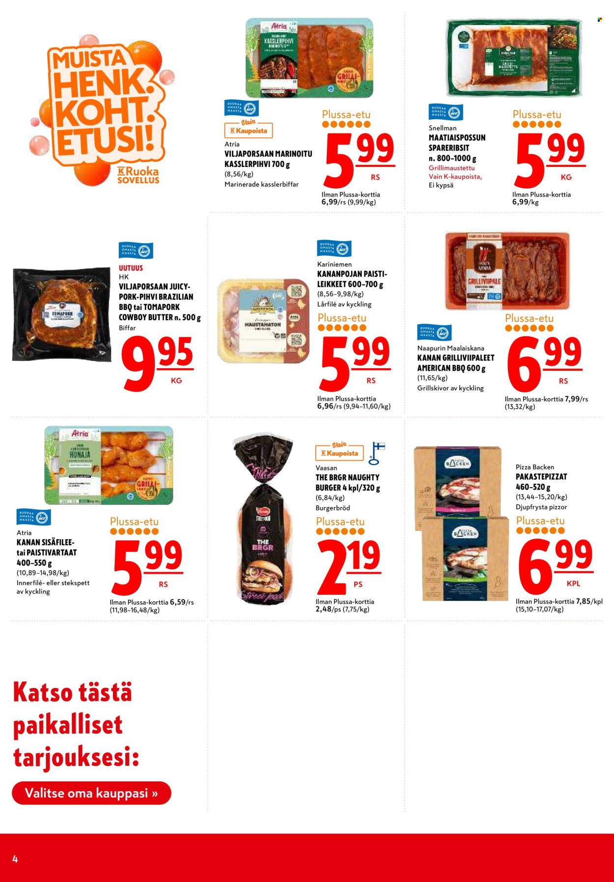 K-citymarket tarjouslehti  - 11.06.2026 - 14.06.2026. Sivu 4