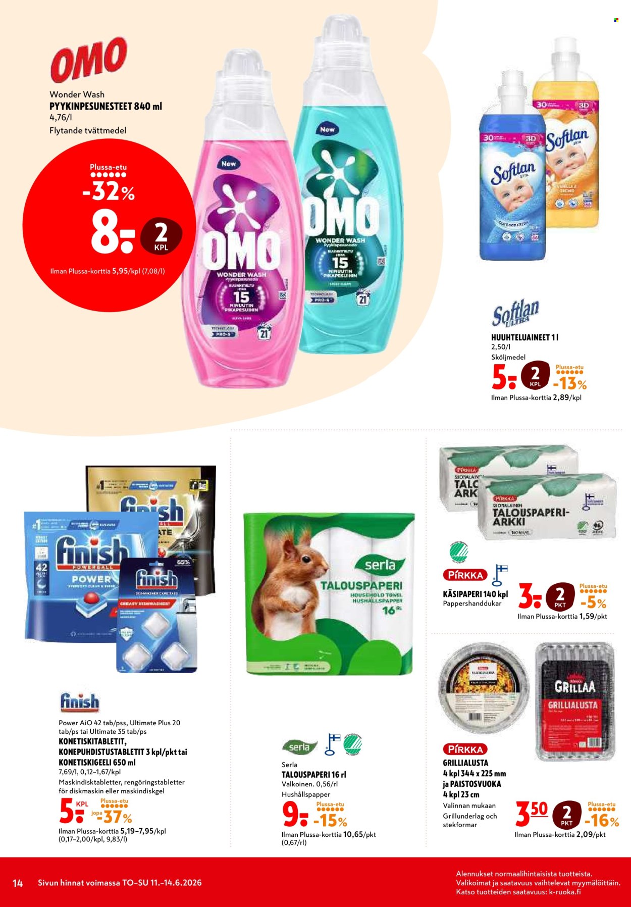 K-citymarket tarjouslehti  - 11.06.2026 - 14.06.2026. Sivu 14