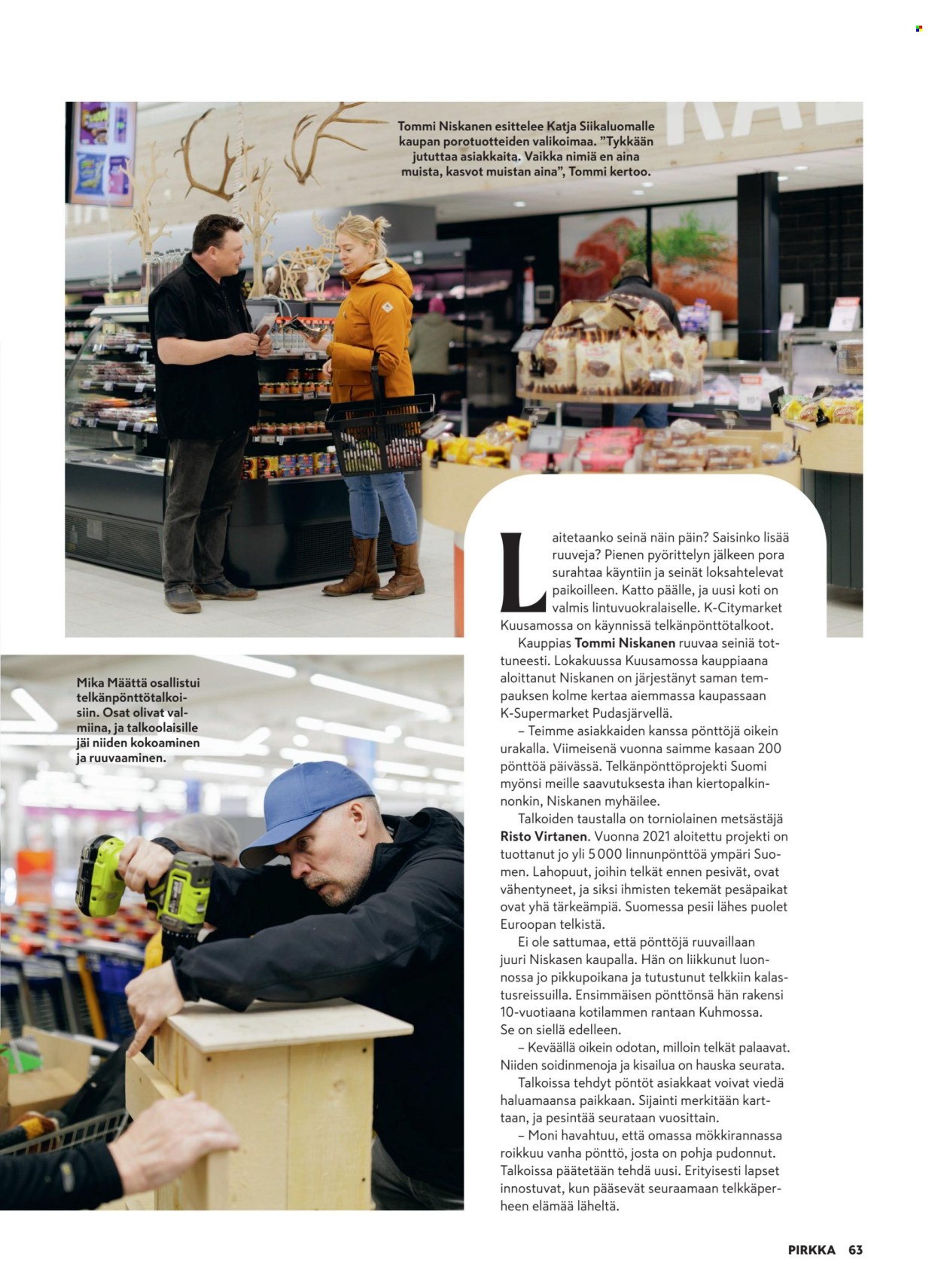 K-Supermarket tarjouslehti  - 10.06.2026 - 25.08.2026. Sivu 63
