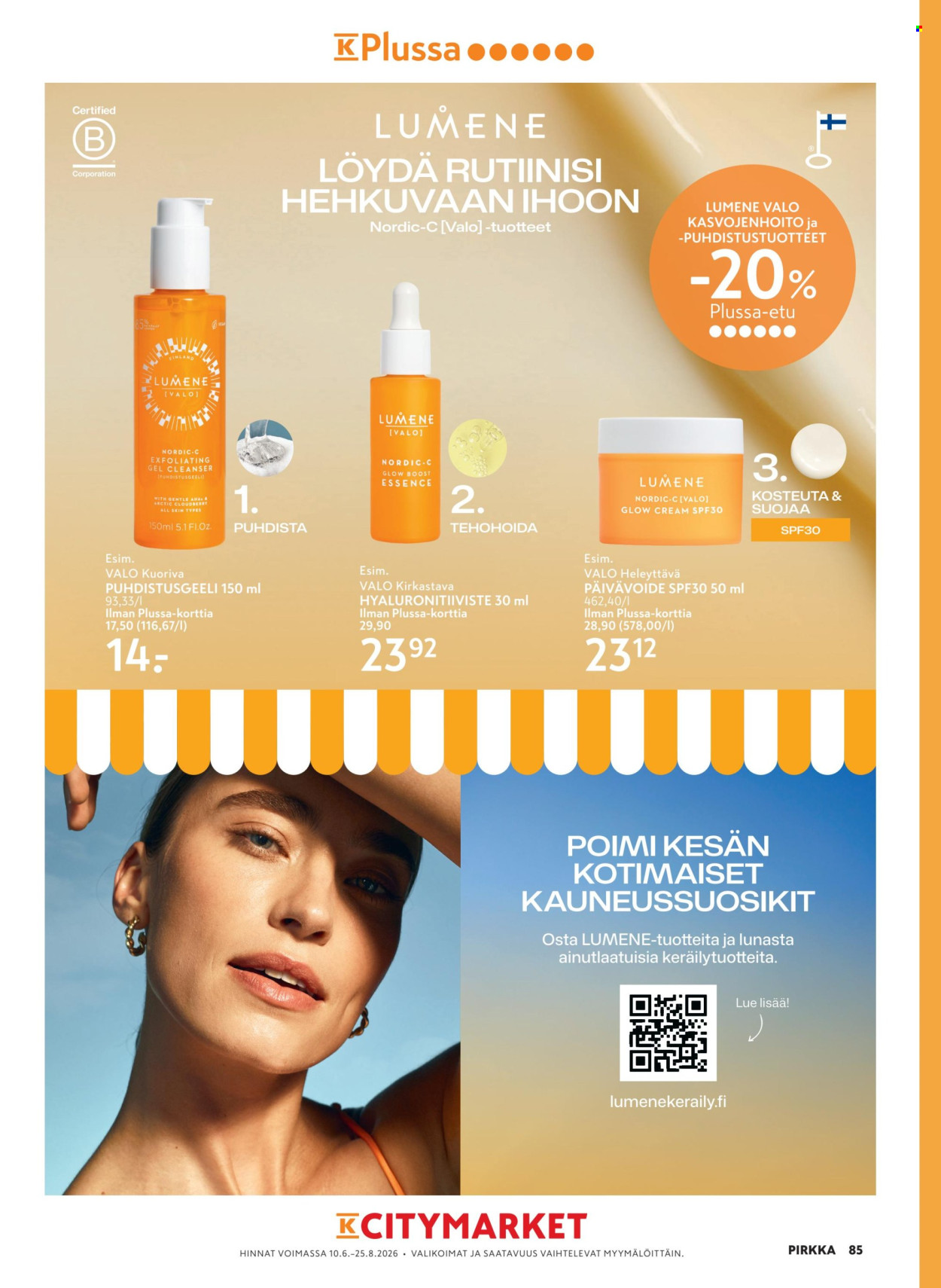 K-Supermarket tarjouslehti  - 10.06.2026 - 25.08.2026. Sivu 85