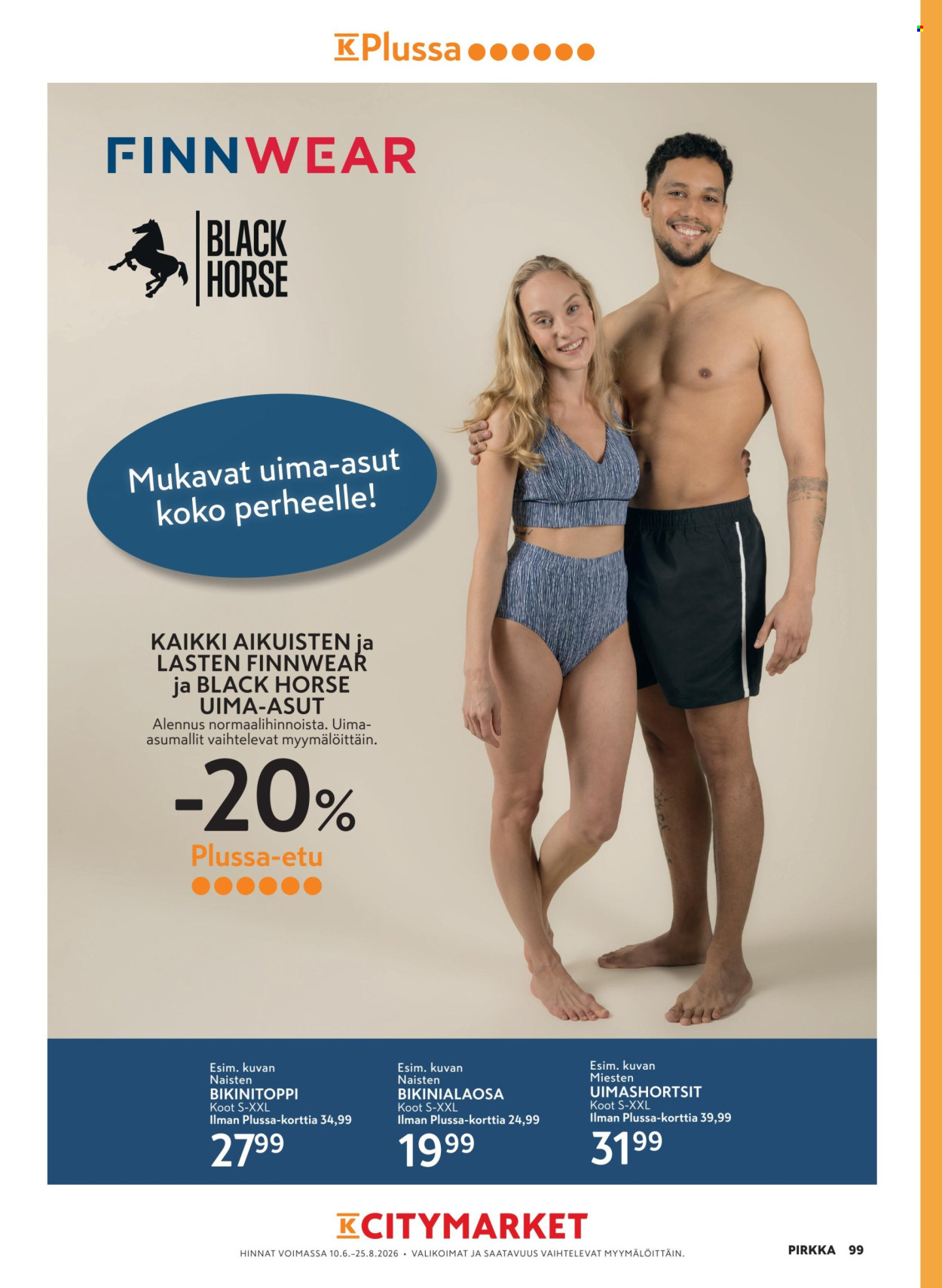 K-Supermarket tarjouslehti  - 10.06.2026 - 25.08.2026. Sivu 99