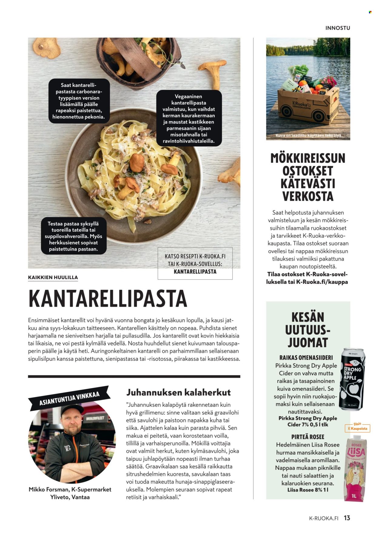 K-Supermarket tarjouslehti  - 10.06.2026 - 25.08.2026. Sivu 13