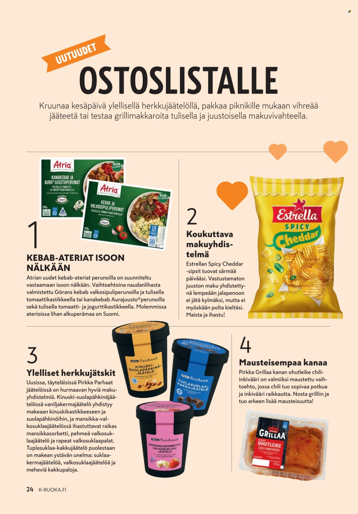K-Supermarket tarjouslehti  - 10.06.2026 - 25.08.2026. Sivu 24