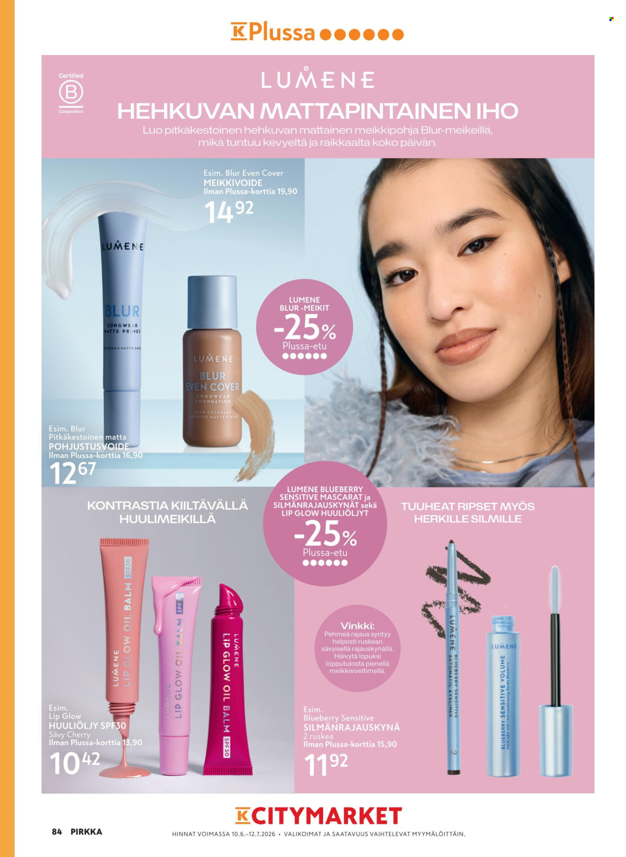 K-citymarket tarjouslehti  - 10.06.2026 - 25.08.2026. Sivu 84