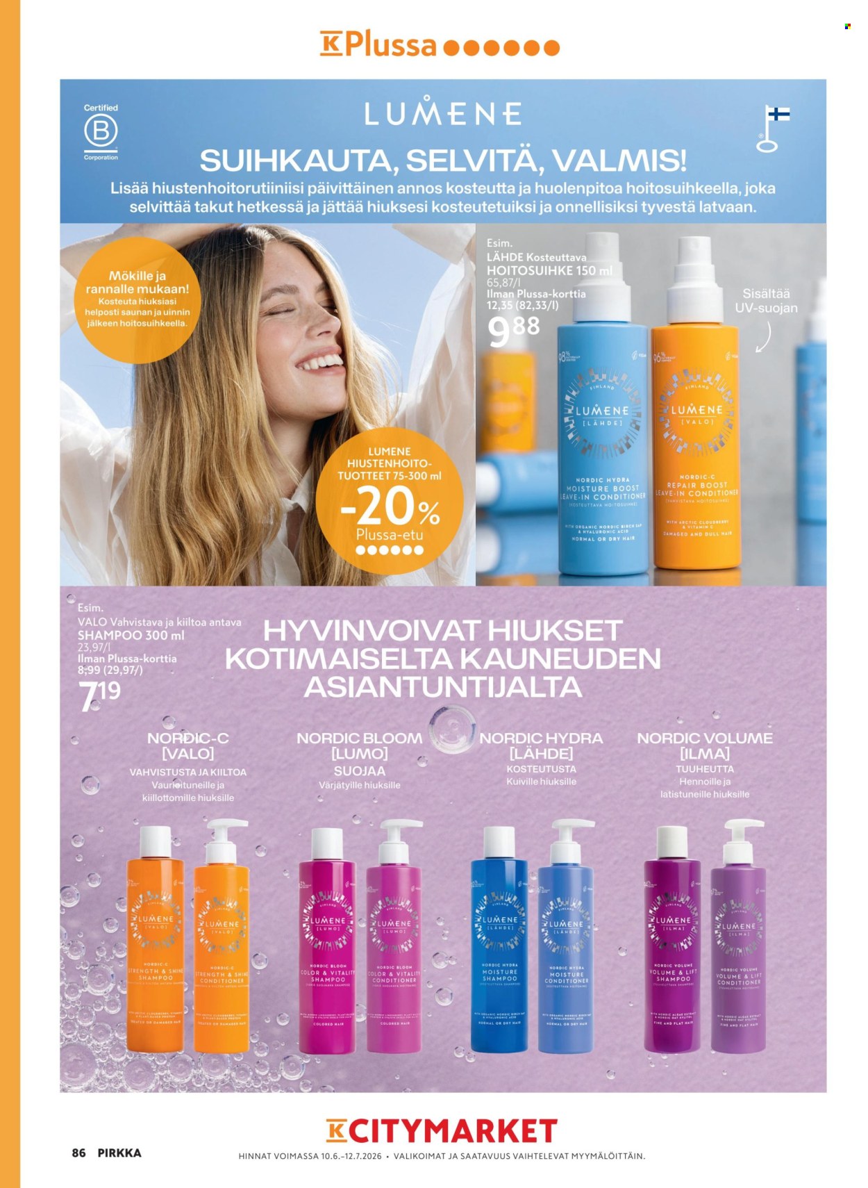 K-citymarket tarjouslehti  - 10.06.2026 - 25.08.2026. Sivu 86