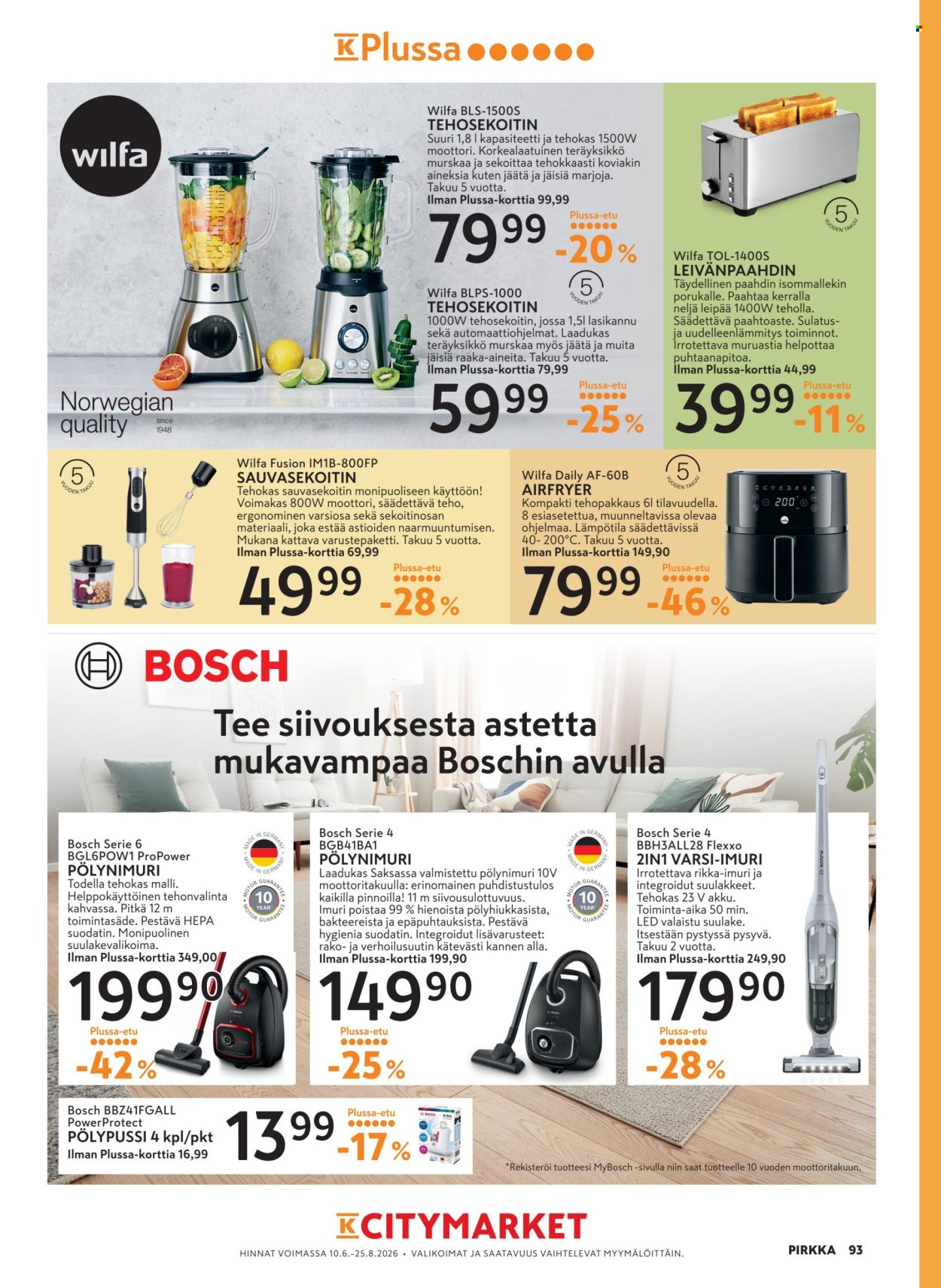 K-citymarket tarjouslehti  - 10.06.2026 - 25.08.2026. Sivu 93