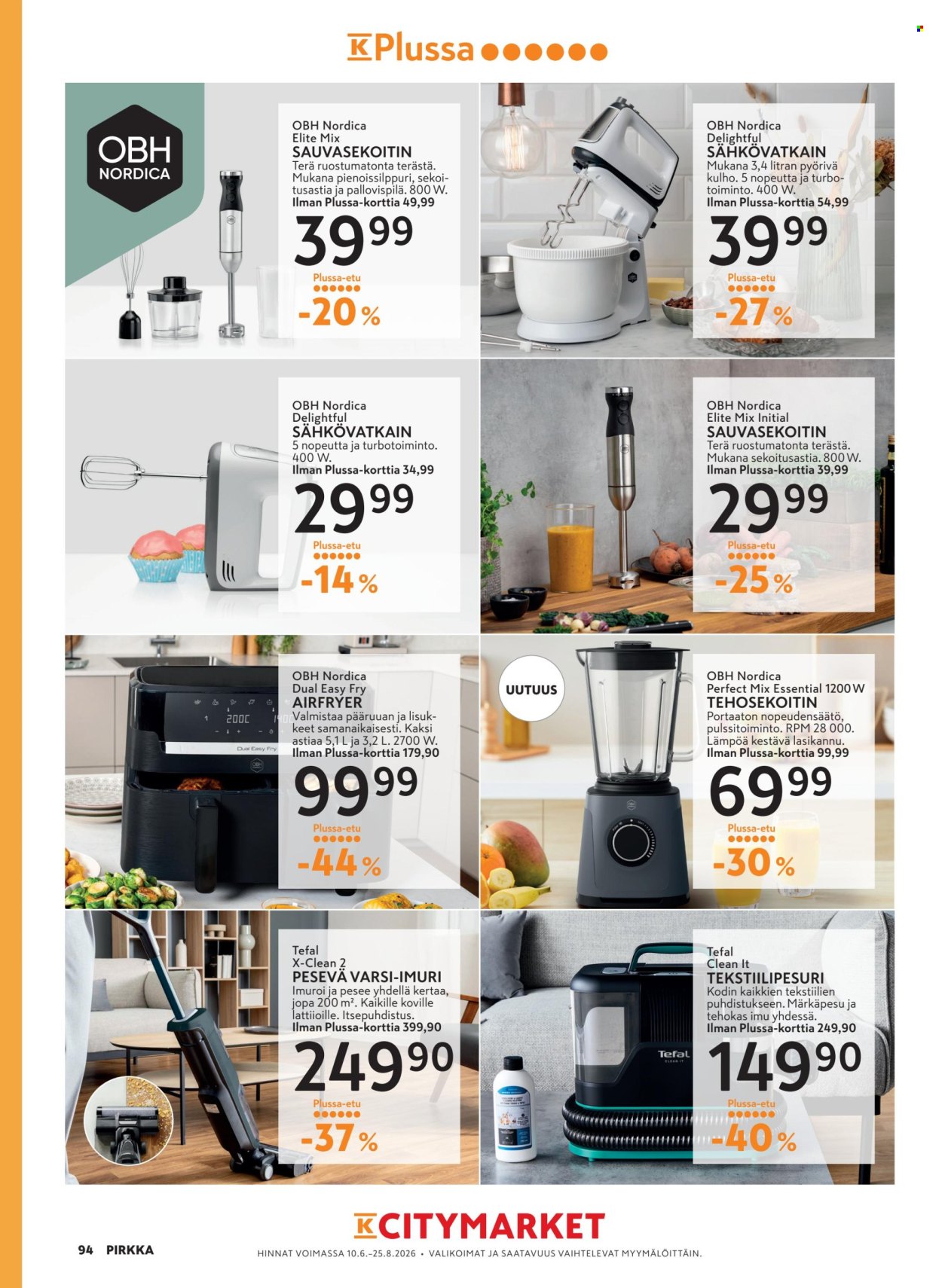 K-citymarket tarjouslehti  - 10.06.2026 - 25.08.2026. Sivu 94