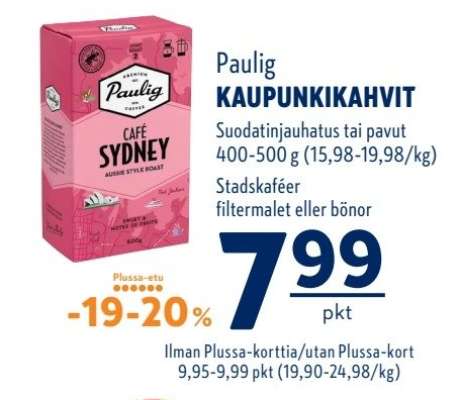 Paulig Kaupunkikahvit